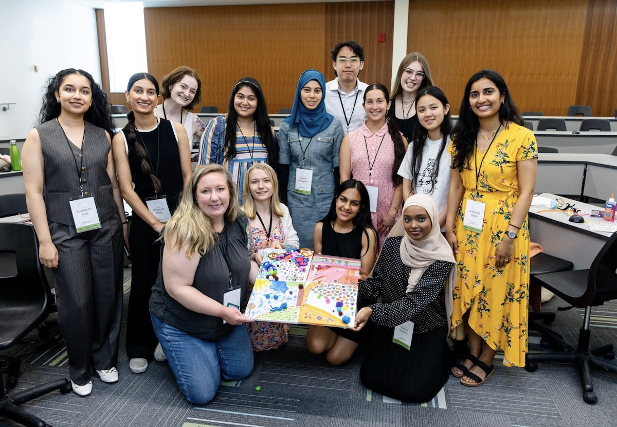 Sprout Ideas Fellows gathered in a room