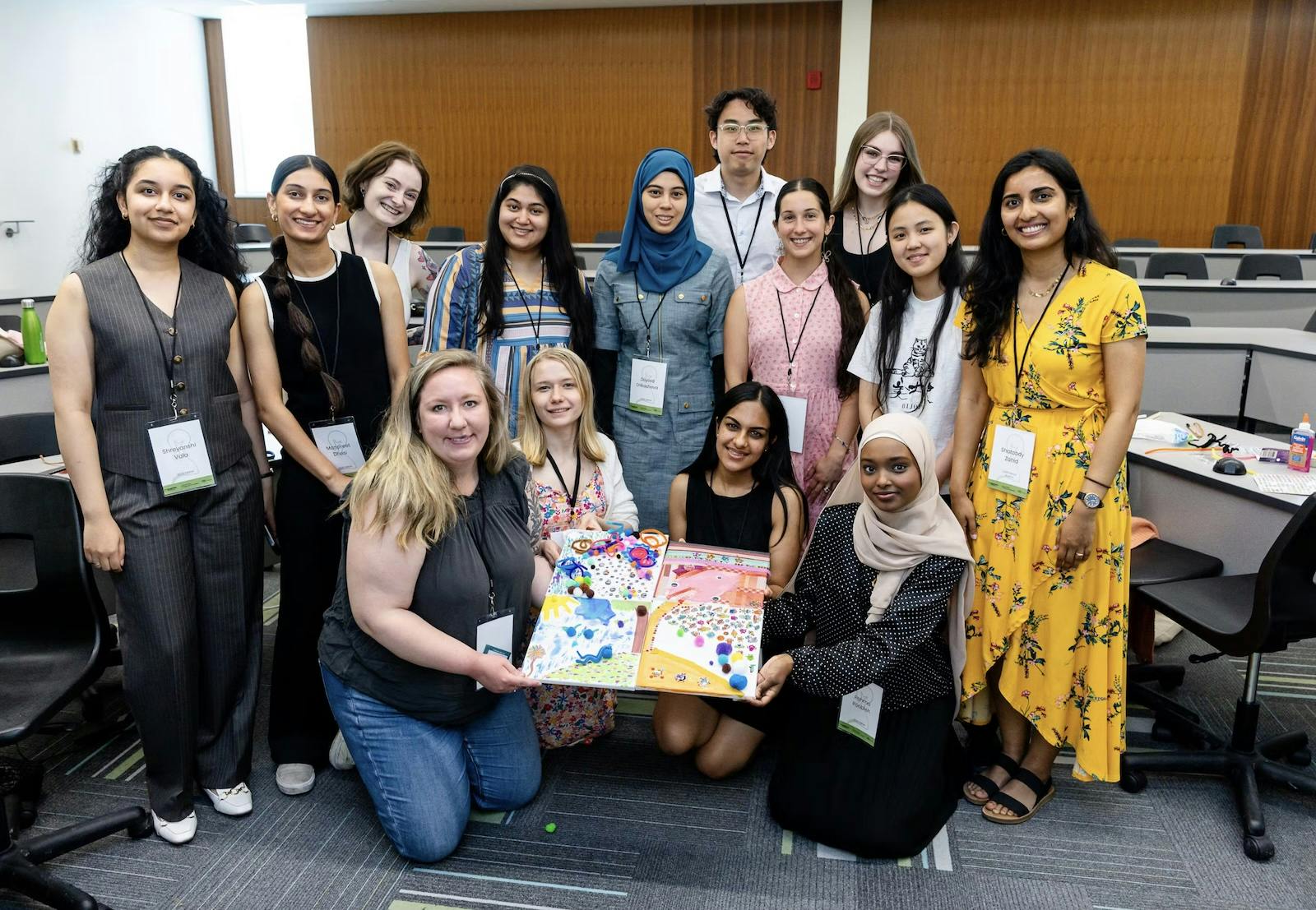 Sprout Ideas Fellows gathered in a room