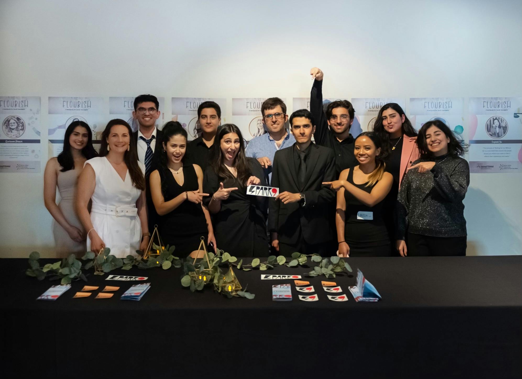 Sprout Ideas Fellows celebrating their project launch