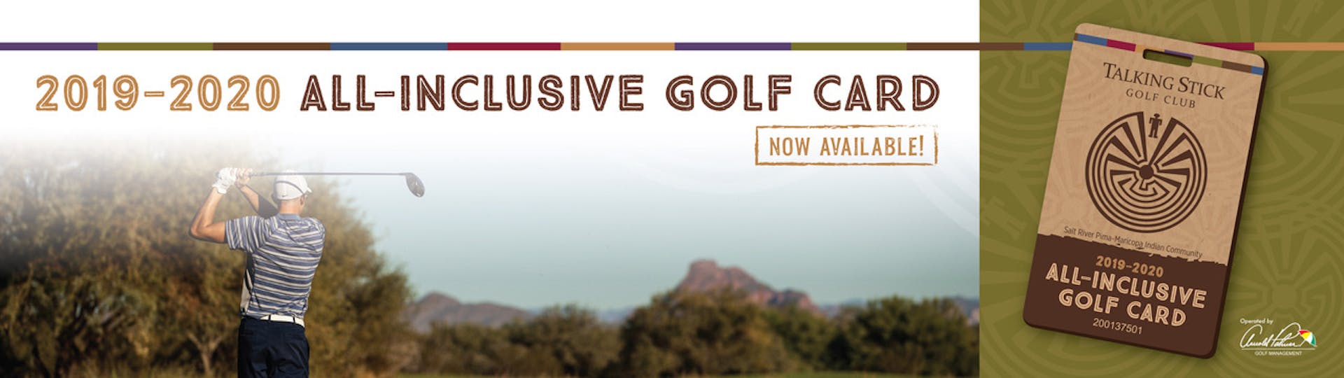 2019-2020 All-Inclusive Golf Card - Now Available!