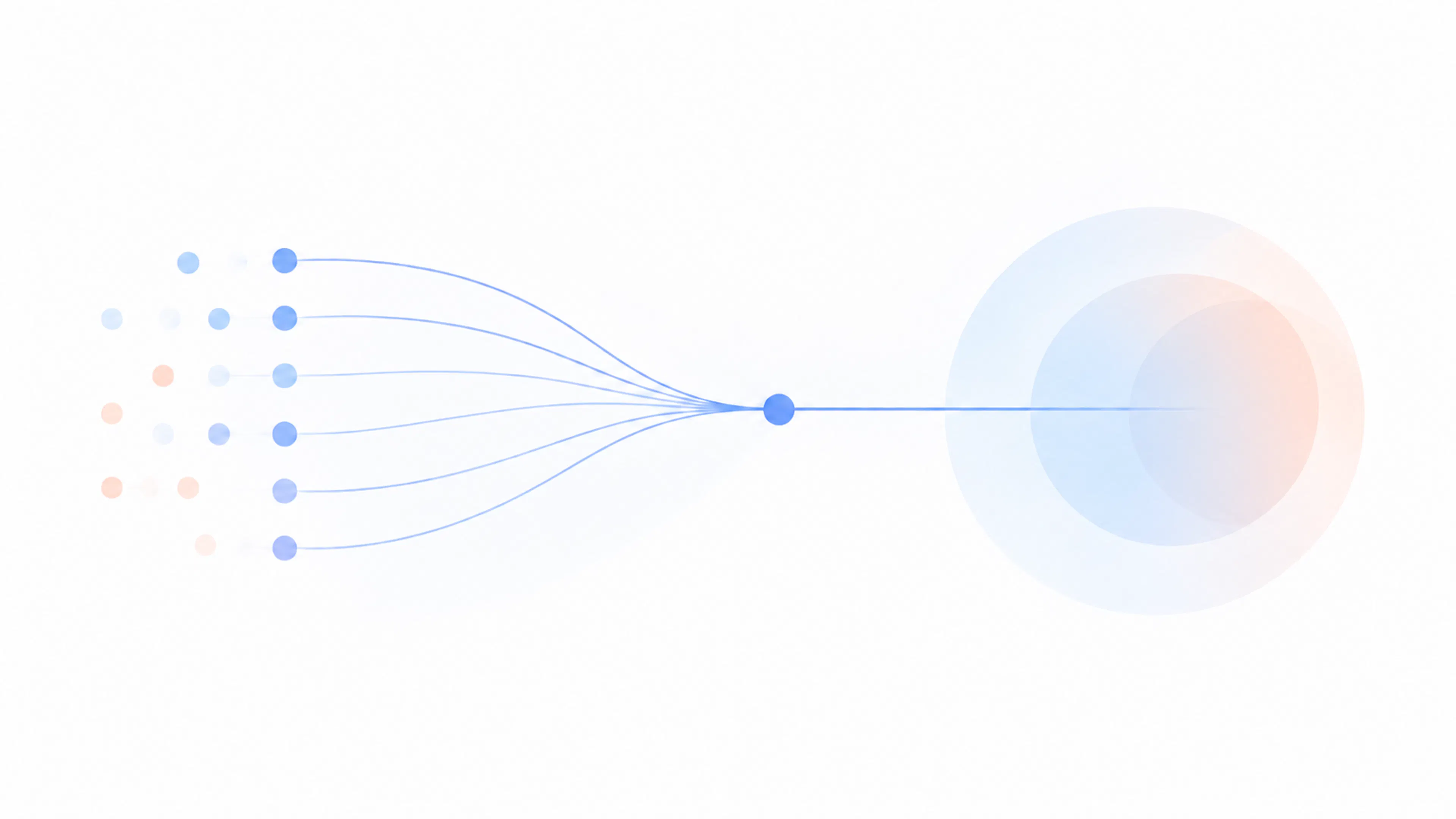 Several paths converging into a simpler, more direct flow.