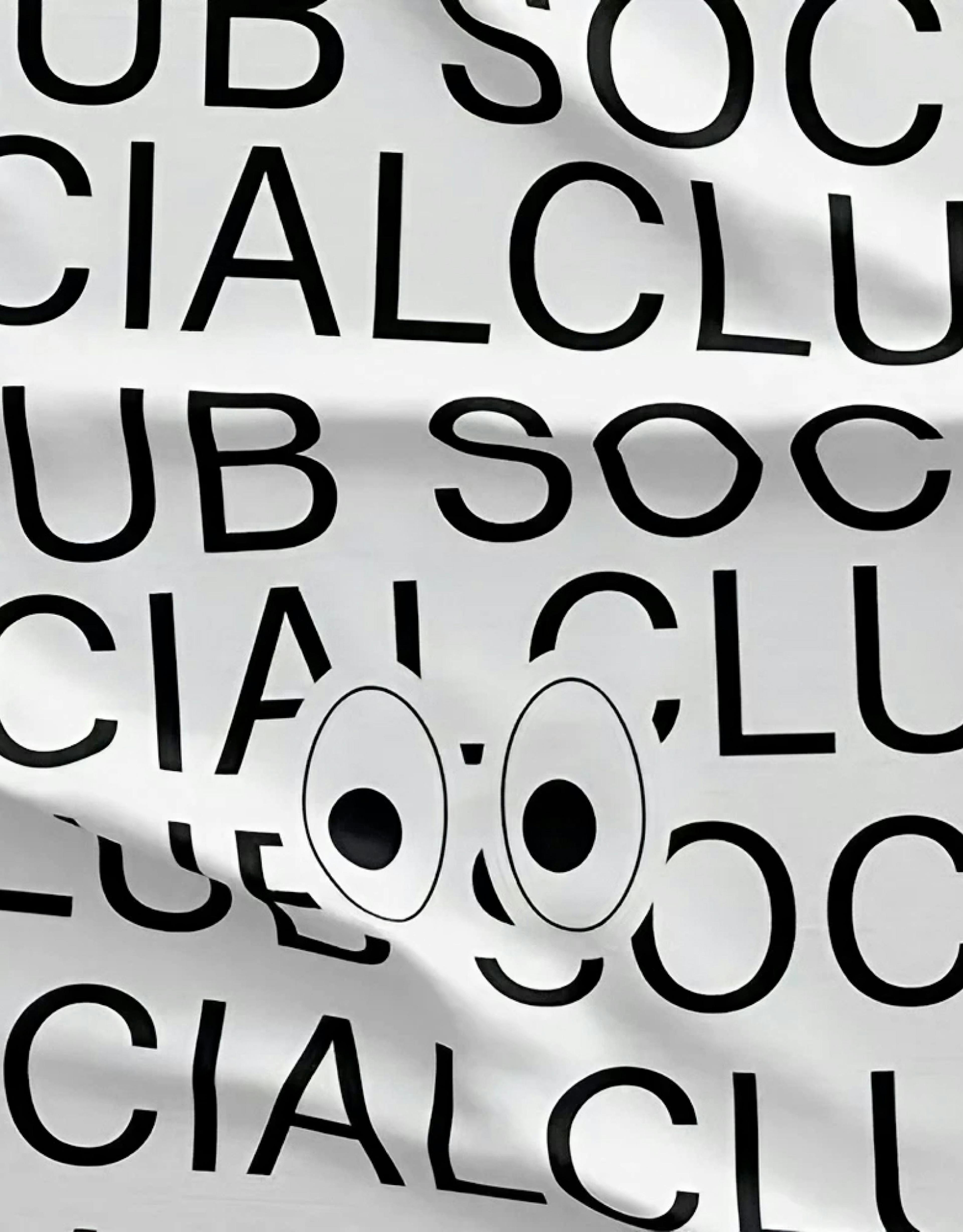 Social club poster