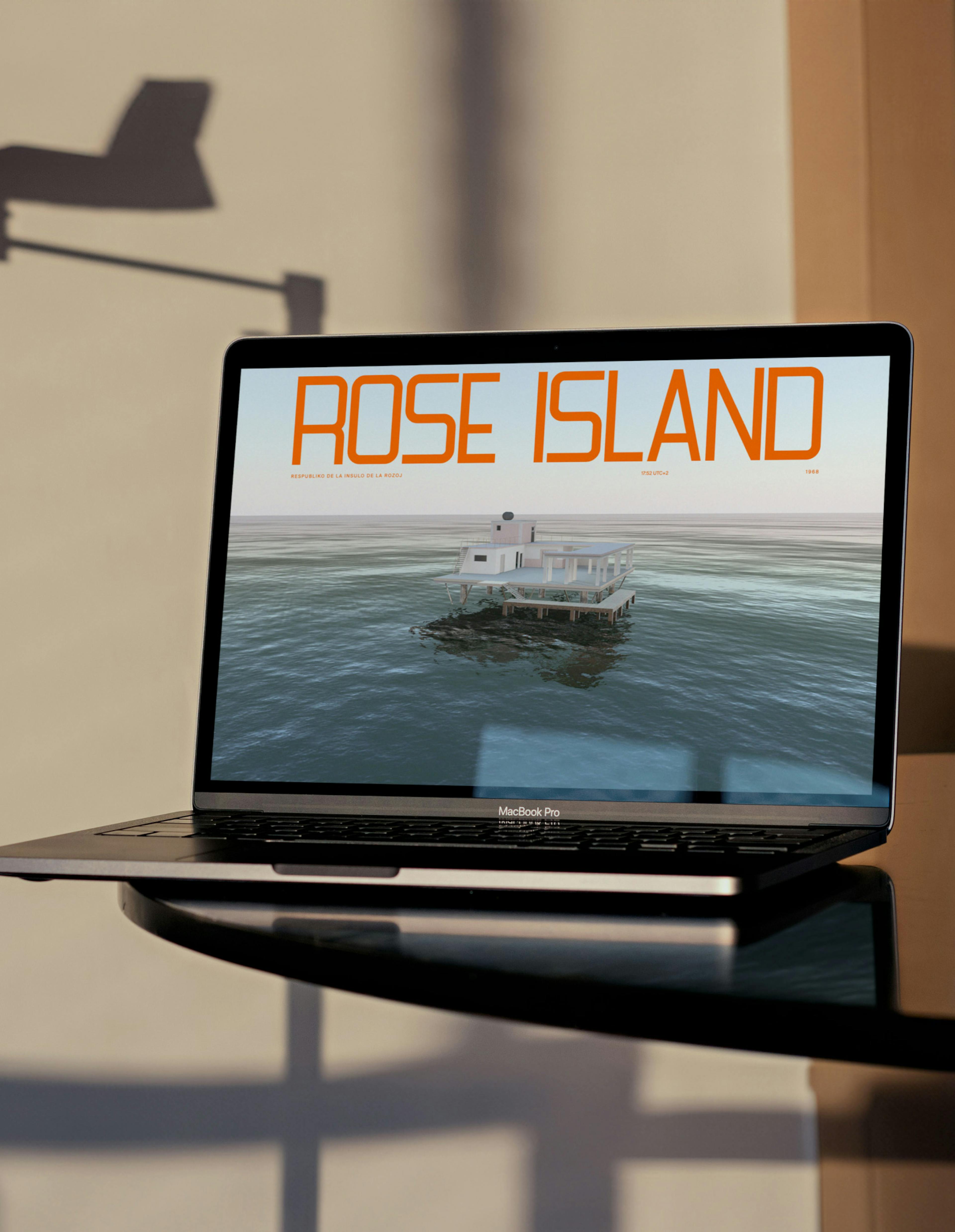 Rose Island mockup