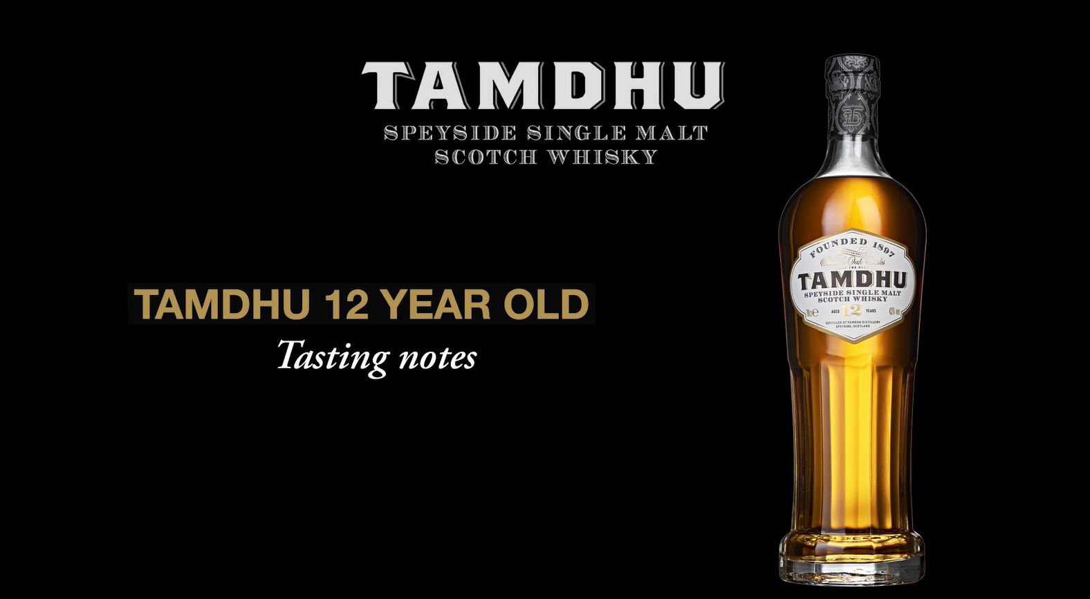 Tamdhu - 12 Year Old Speyside Single Malt Scotch Whisky 70cl 43 - View #5