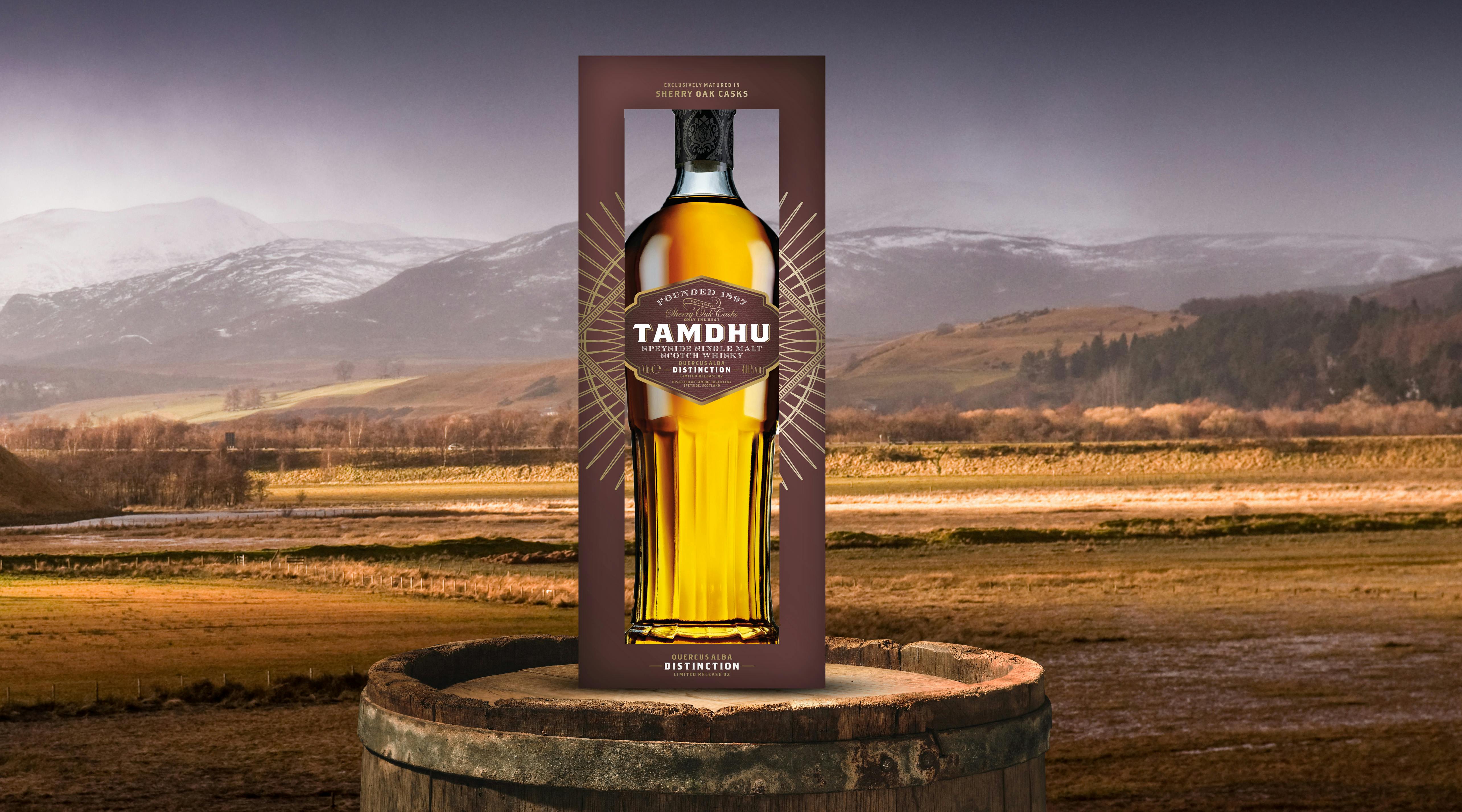 Tamdhu Speyside Single Malt Scotch Whisk unveils Quercus Alba