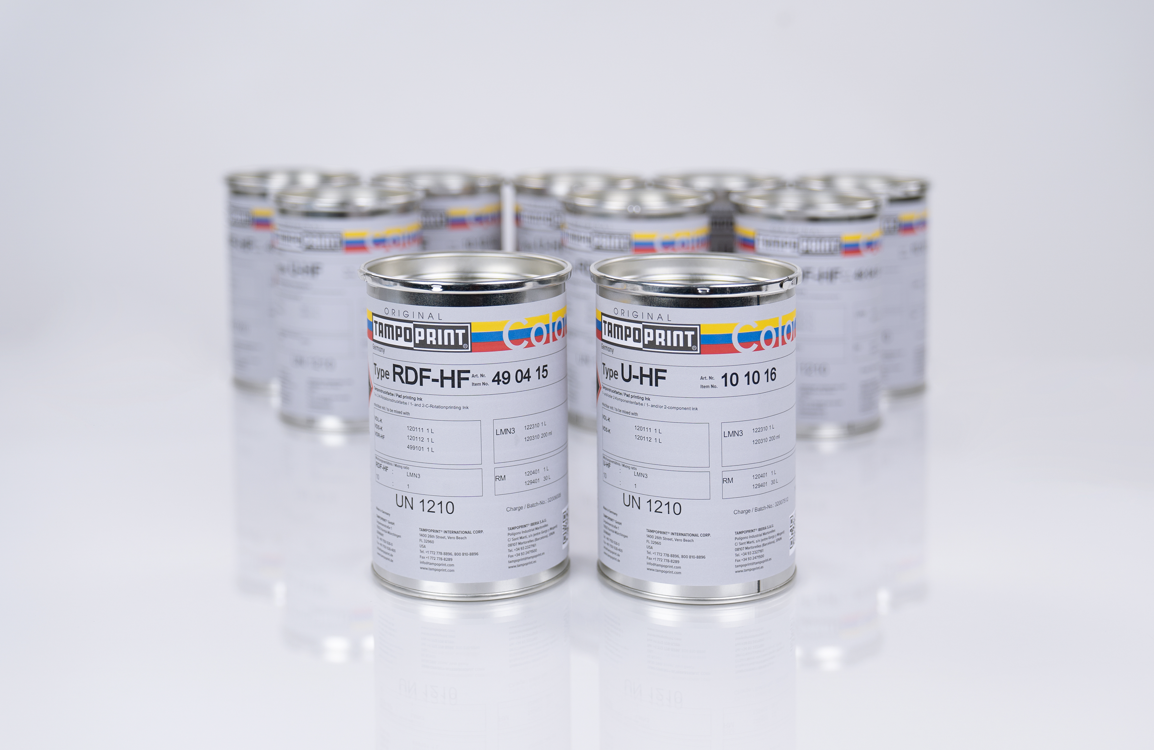 Pad printing inks Tampoprint