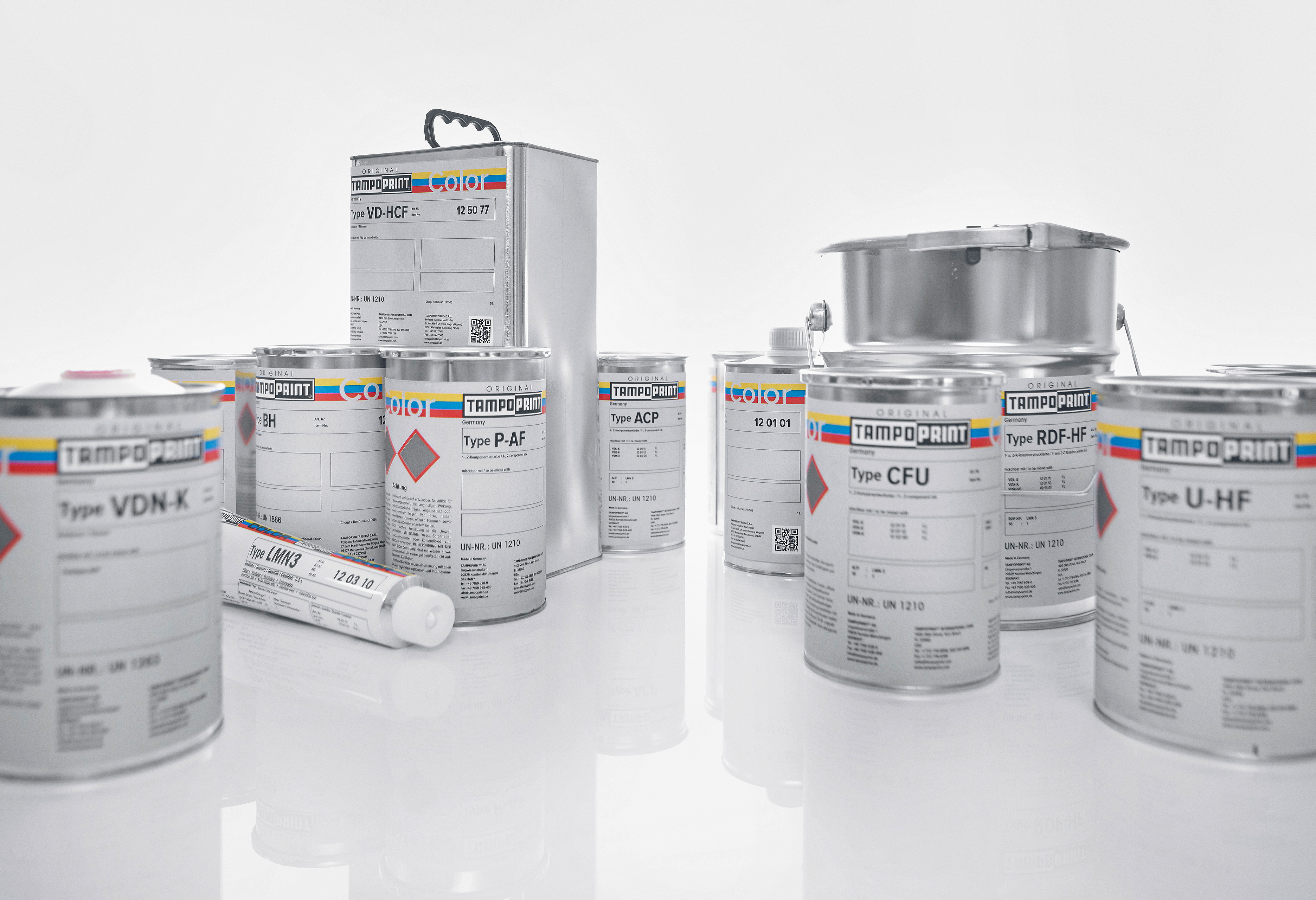 Pad printing inks Tampoprint