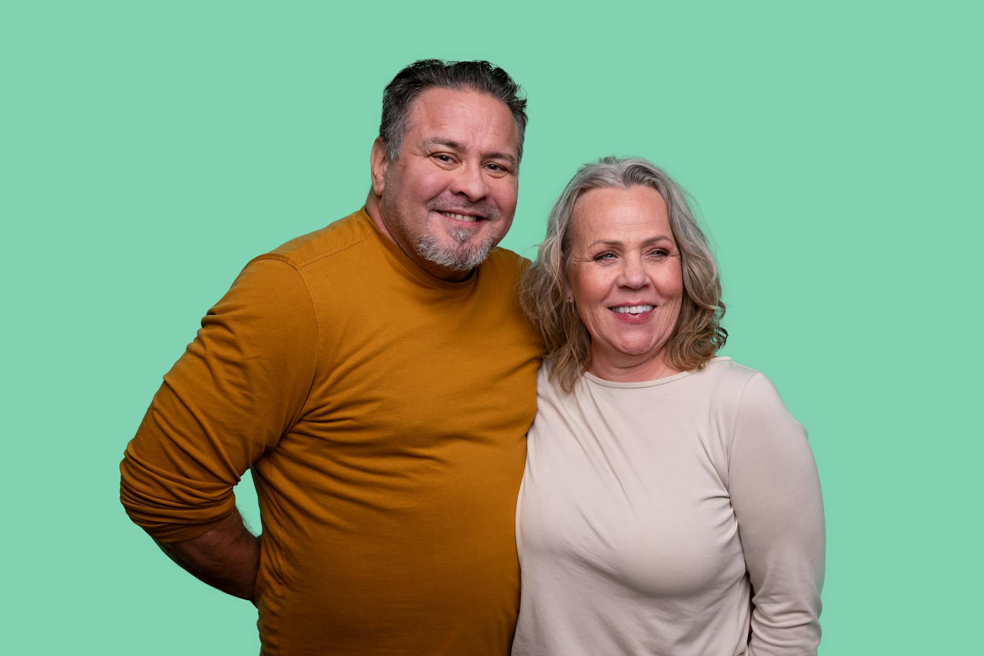 Couple standing together