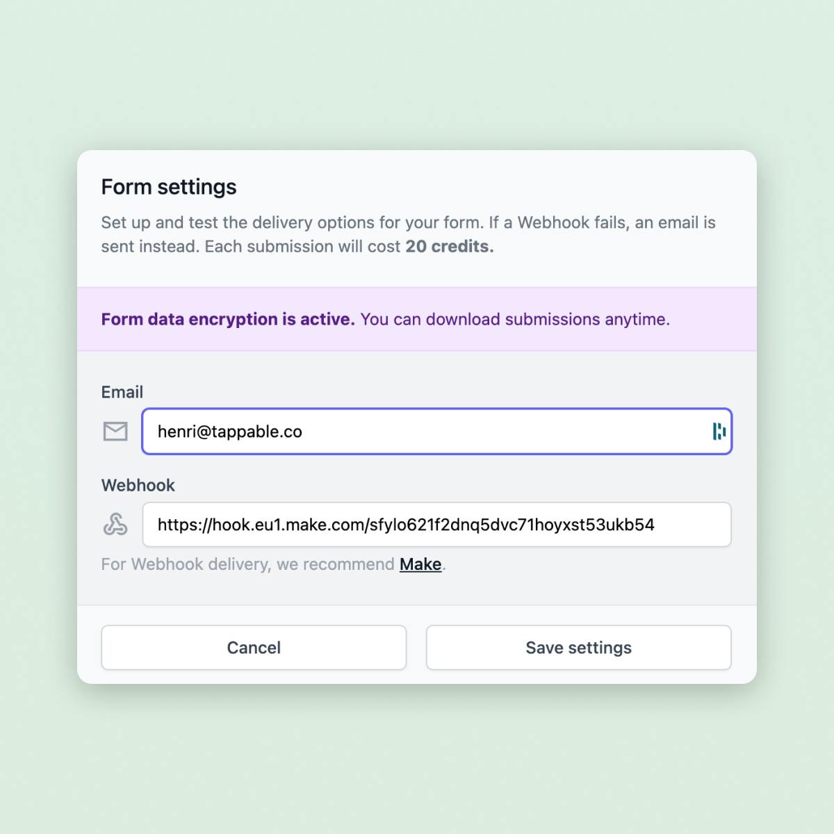 Keep your lead data private and secure