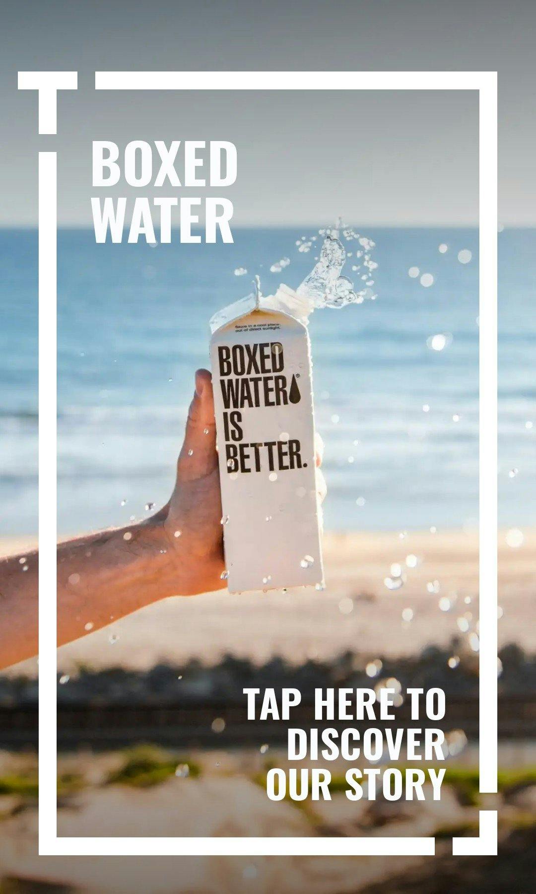 Boxed Water Cover Page