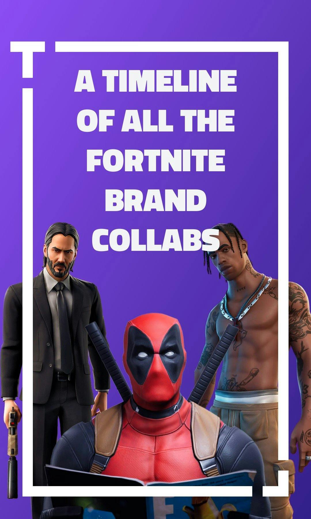 Cover image of a Tappable web story showing fortnite brand colabs