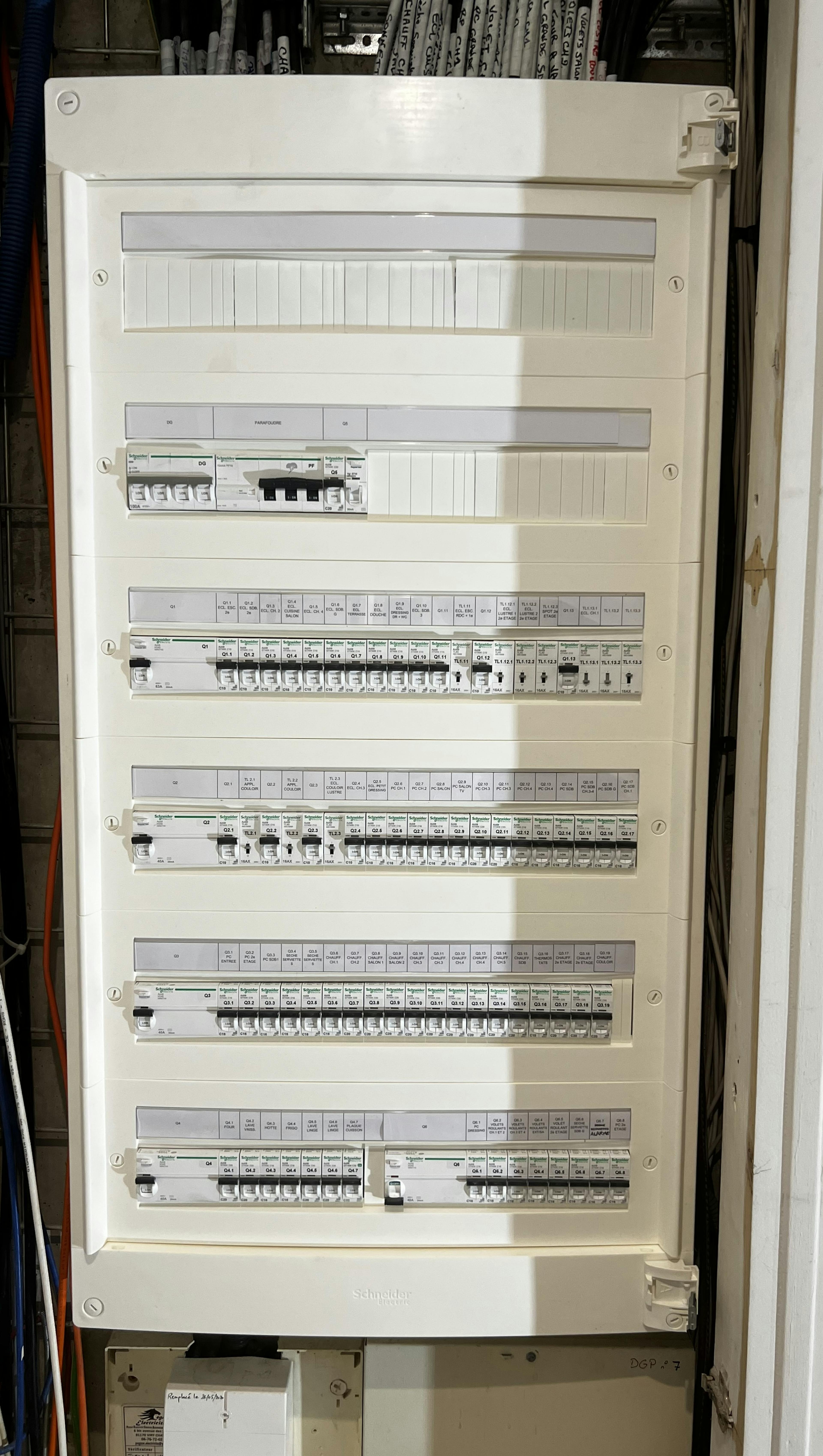 Tableau éléctrique en Essonne 2