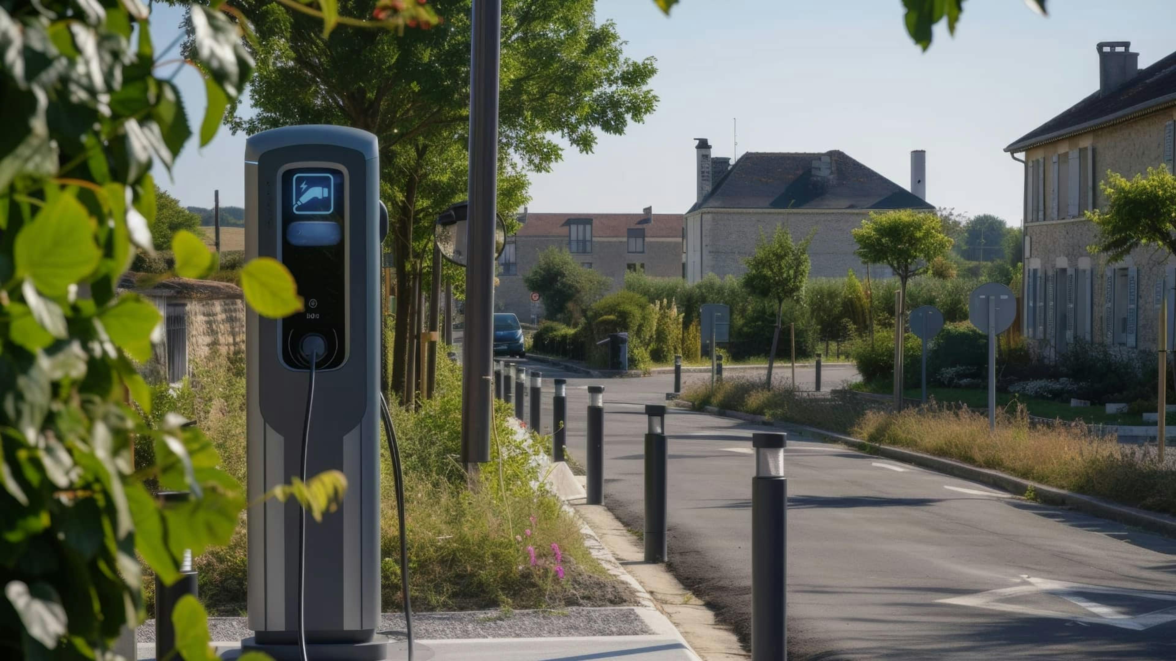 Borne de recharge pour véhicule électrique