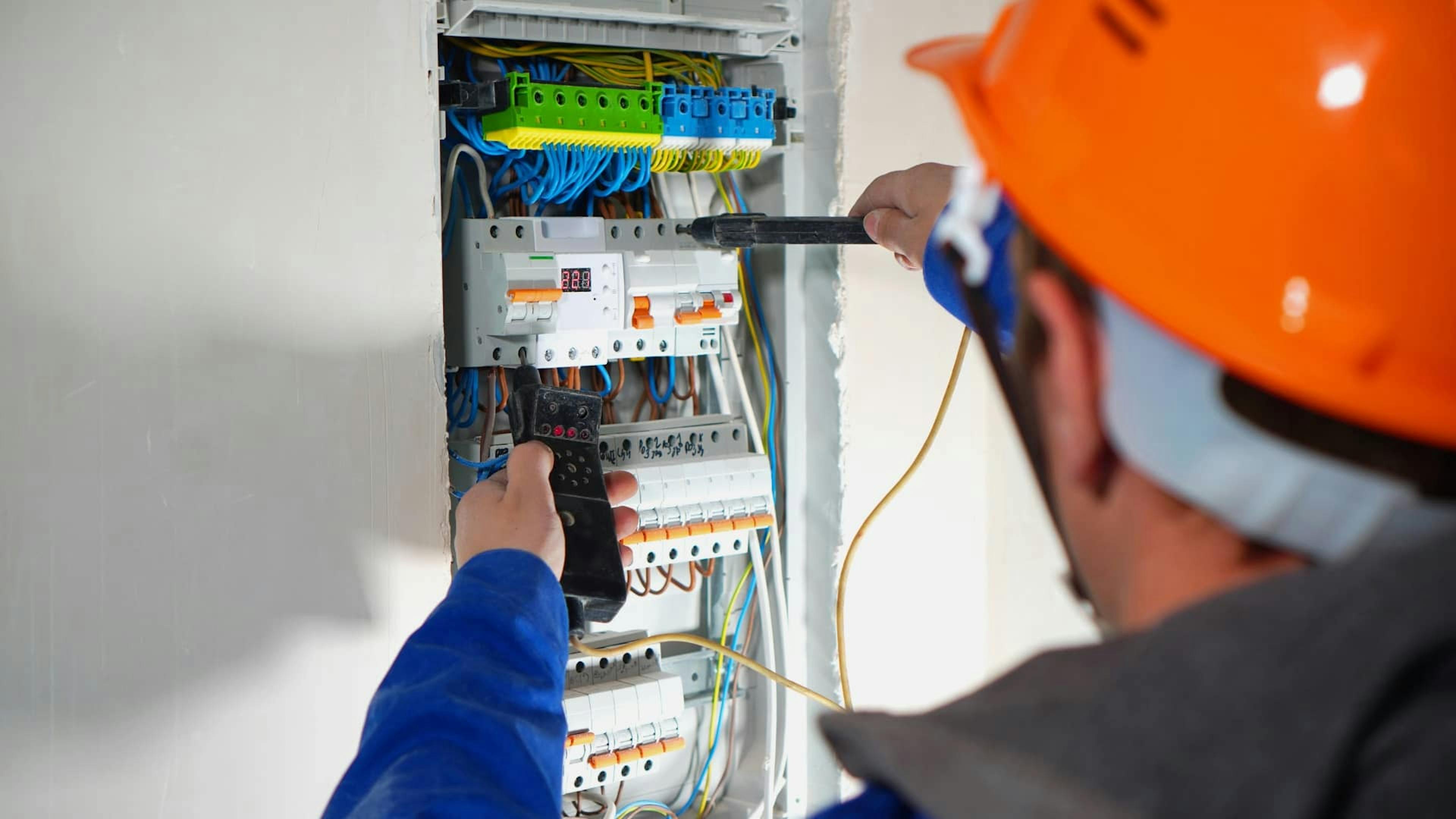 Installation électrique sur chantier neuf à Chelles