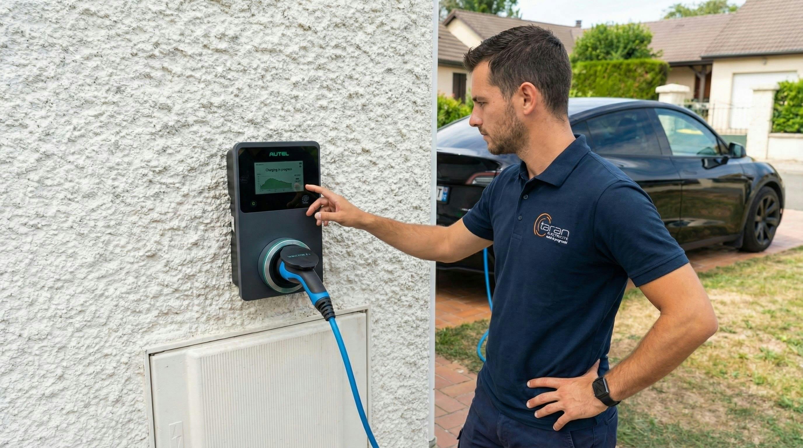 Pose borne de recharge