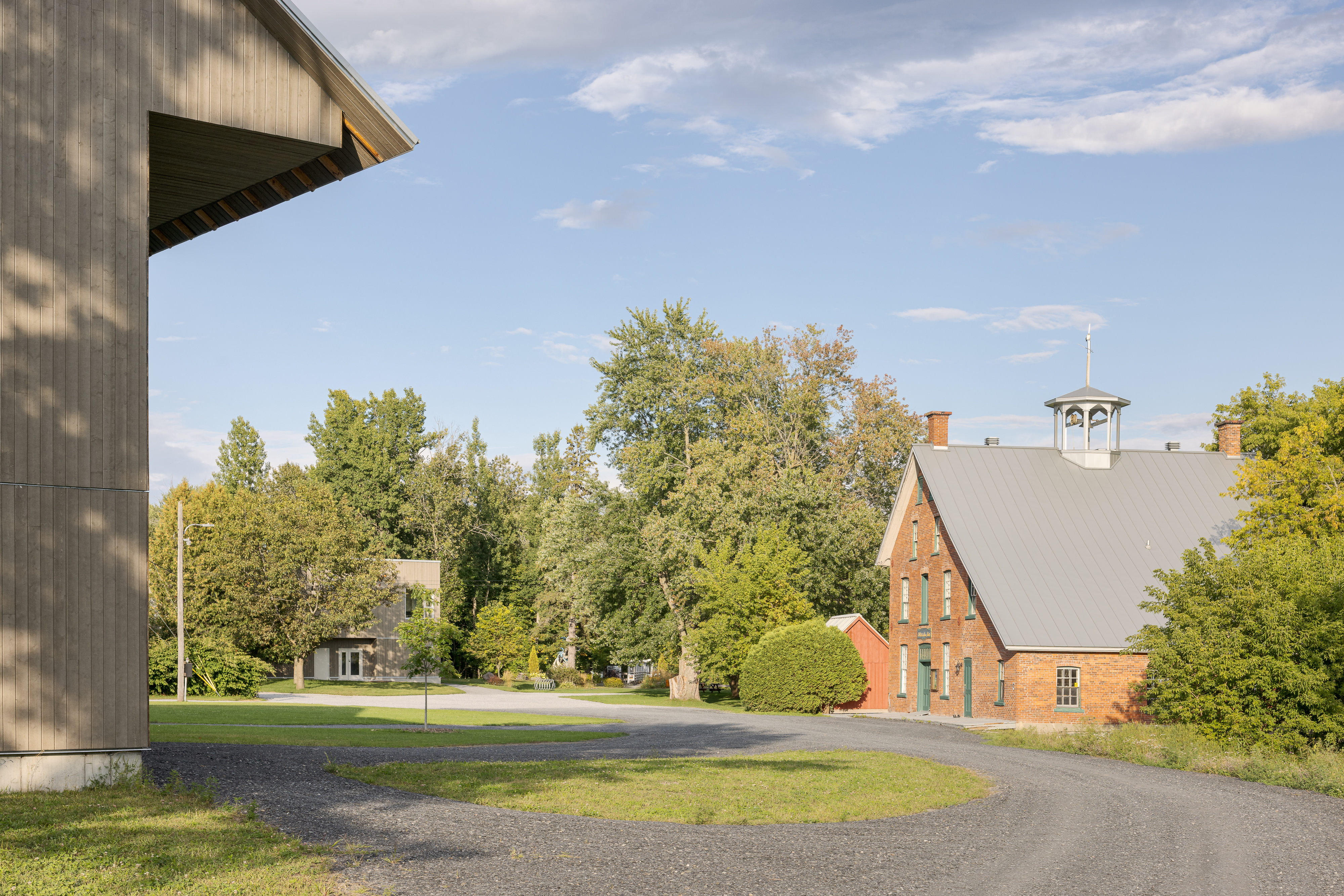 Overview of the cultural site photographed in Upton.