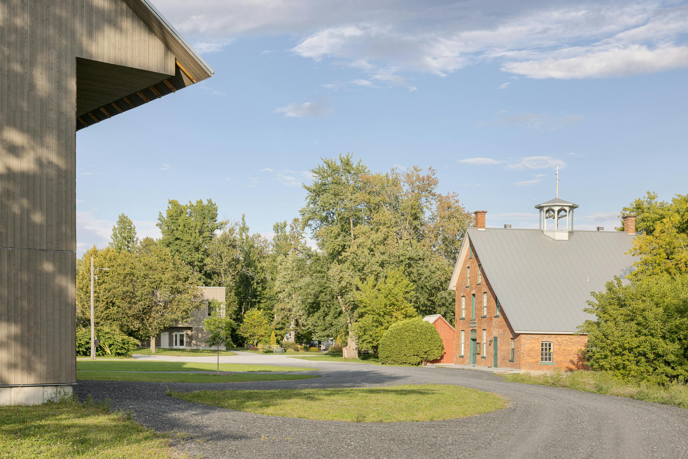 Overview of the cultural site photographed in Upton.