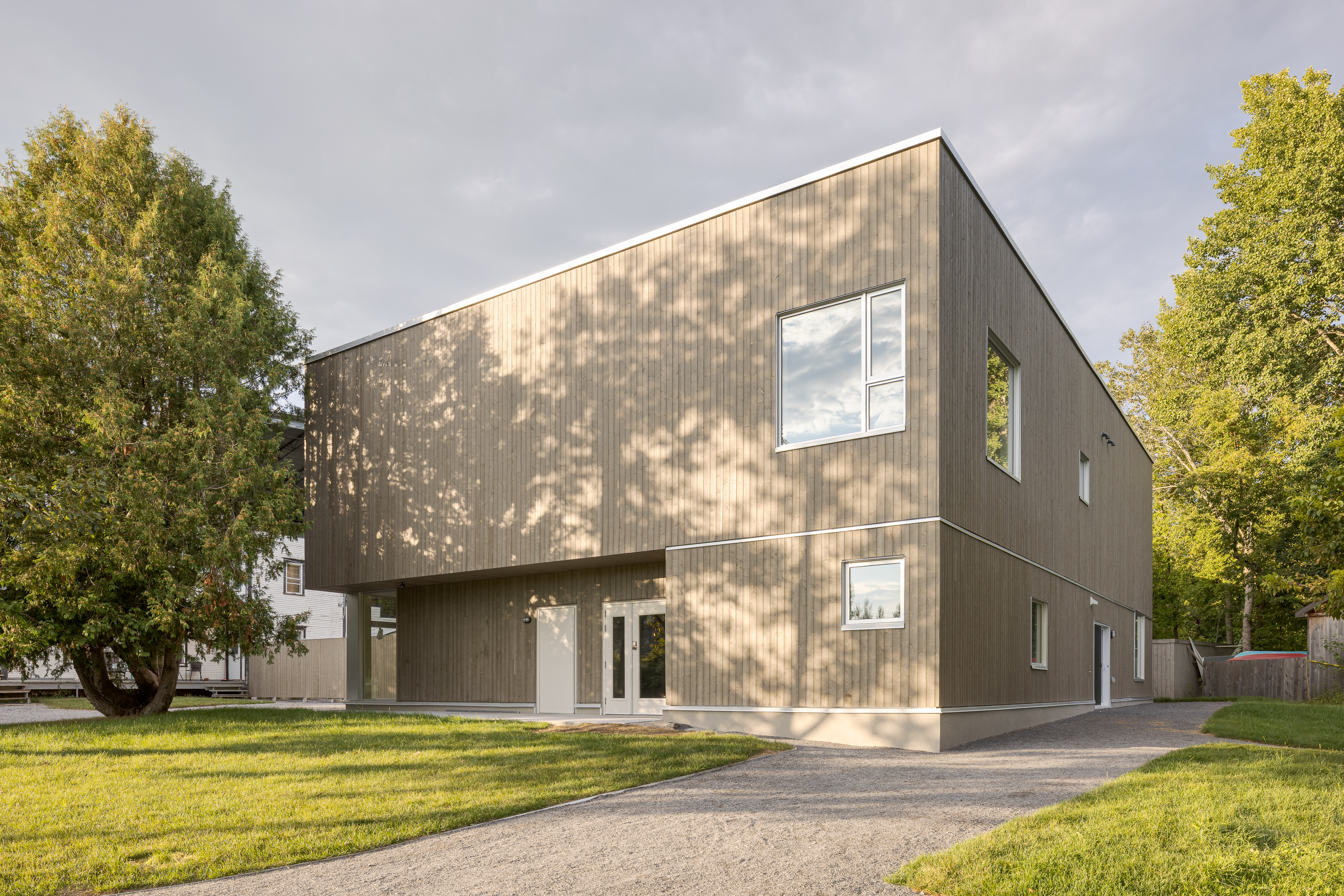 Volume and materiality serving the cultural project.