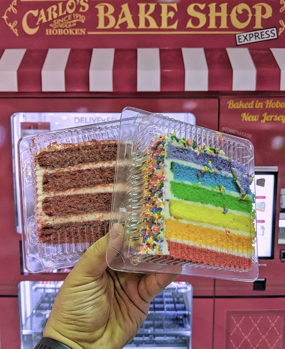 Amazon.com: Carlo's Cake Boss Vanilla Rainbow Cake, Large 10” Size - Serves  10 to 12 - Birthday Cakes and Treats for Delivery - Ideal Gift for Women,  Men and Kids - Baked