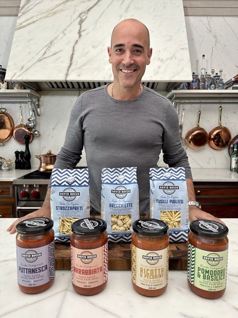 David Rocco Pasta and Sauces Make Any Kitchen Feel Like a Trattoria