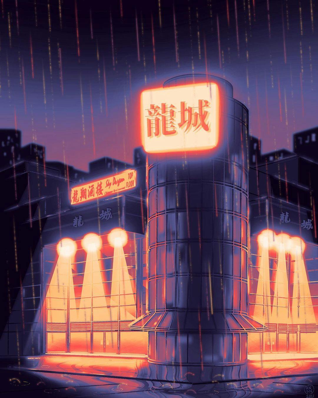 Toronto artist recreates iconic Chinatown restaurants in beautiful digital paintings