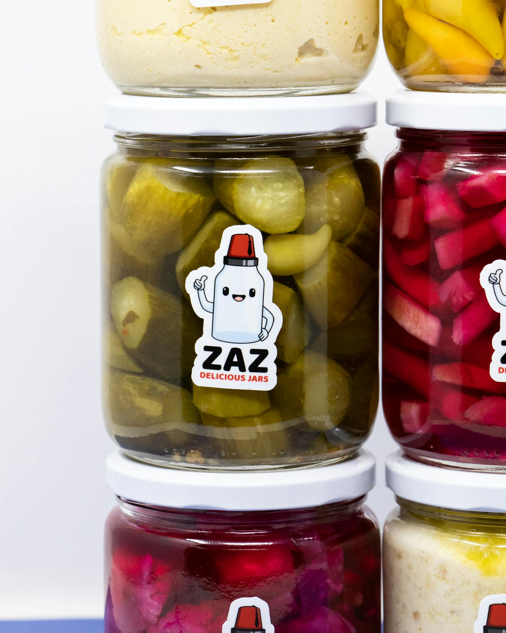 ZAZ Jars pickled cucumbers