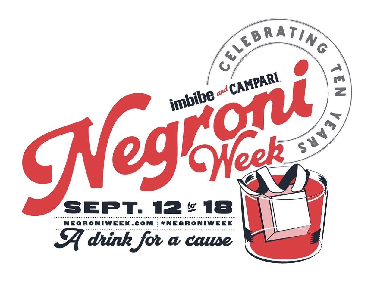 Raise a Glass to a Good Cause This Negroni Week
