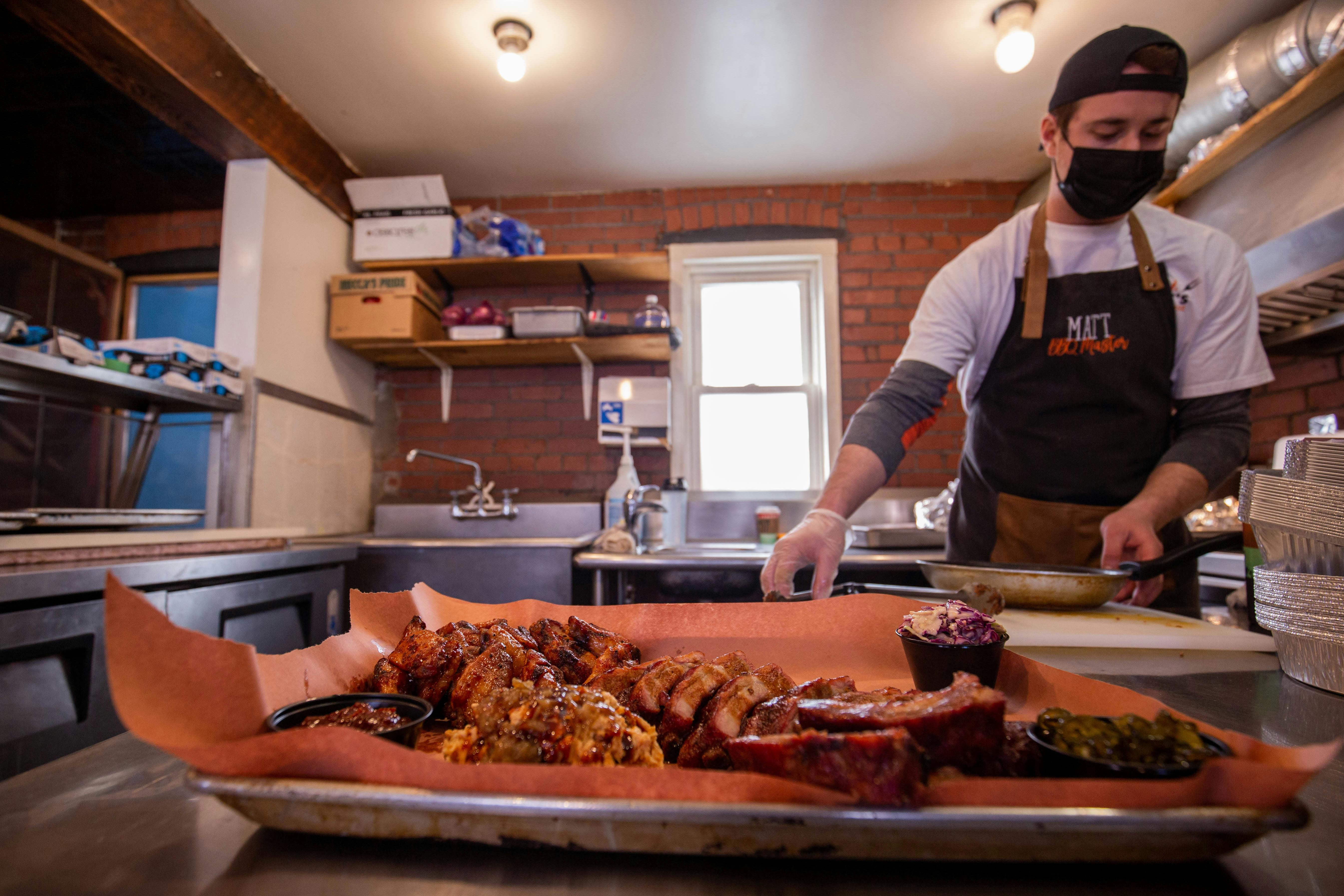 Matthew Horowitz, Matt's Smokehouse in Junction, Toronto.