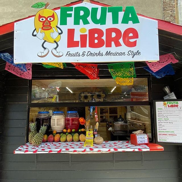 Fruta Libre stand in World Food Market