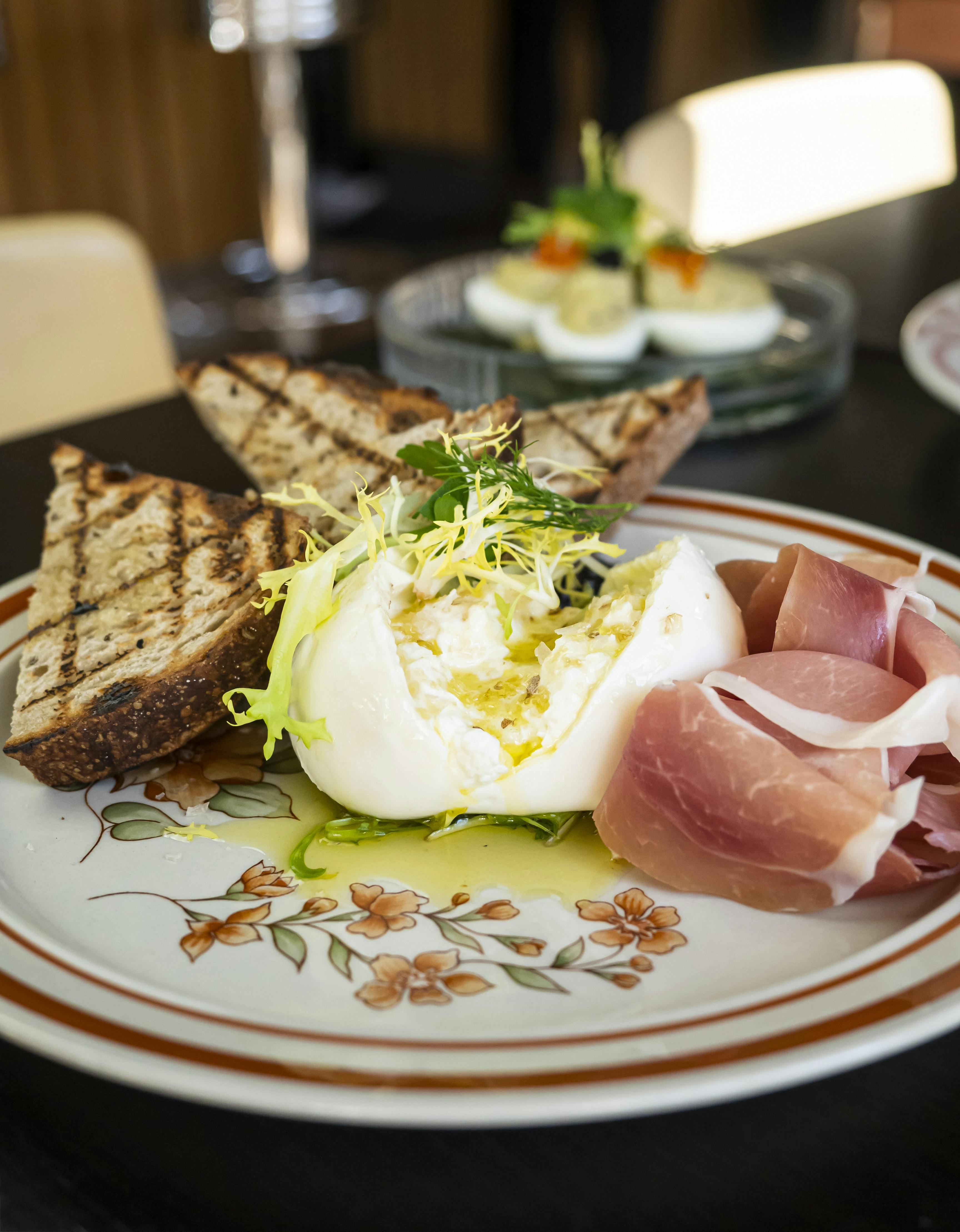 Ontario Burrata & Prosciutto