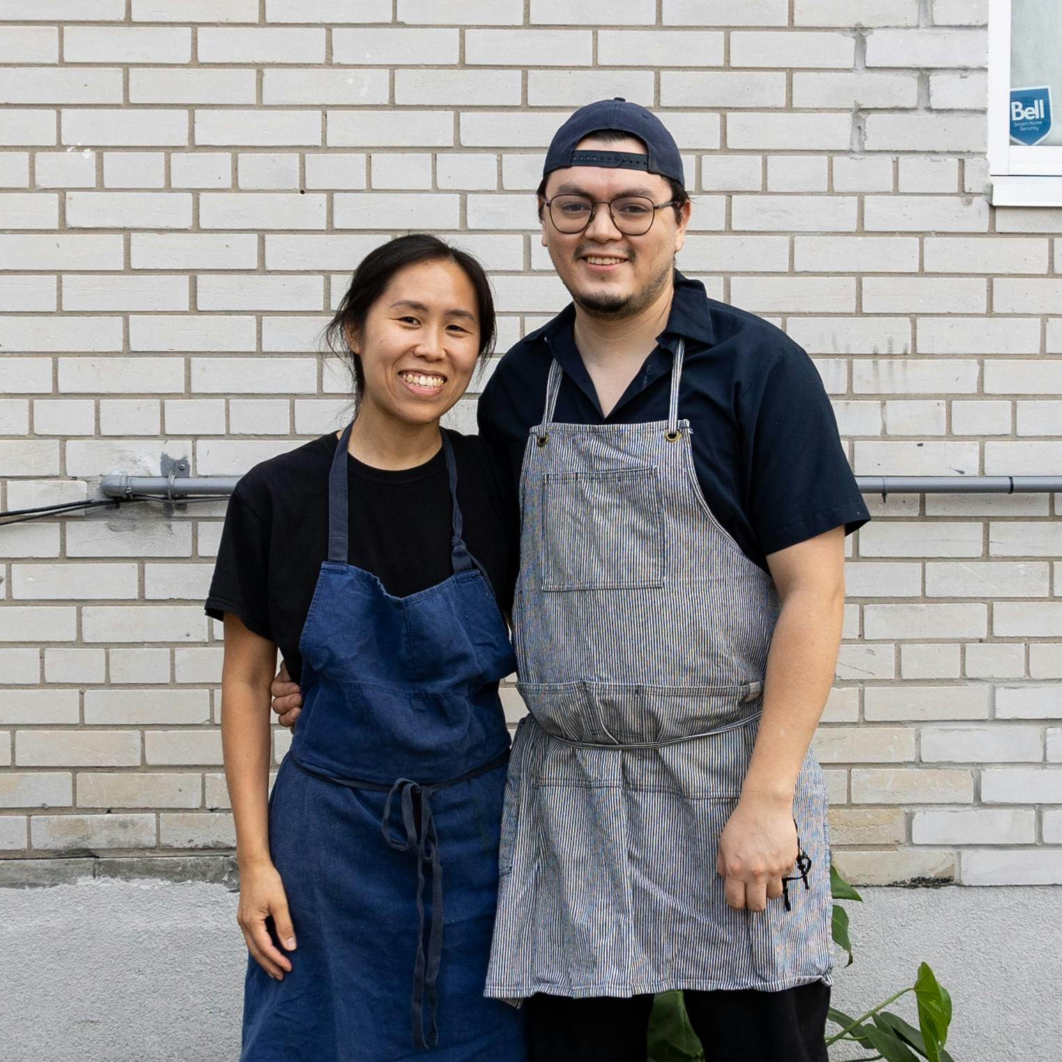 Chefs and Owners of ALMA+GIL Mandy Sou and Gerry Quintero