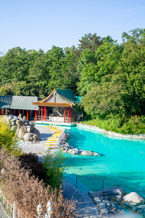 Außenbereich Therme
