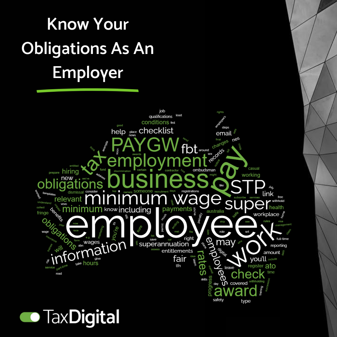 Know Your Obligations As An Employer | Tax Digital