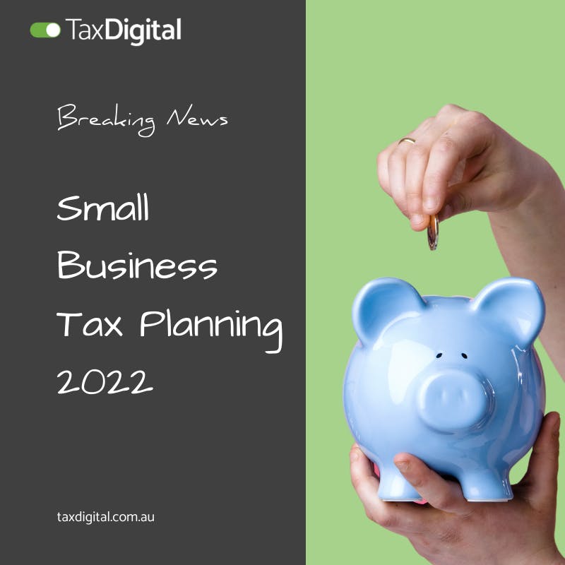 Small Business Tax Planning 2022 Blog Cover Photo