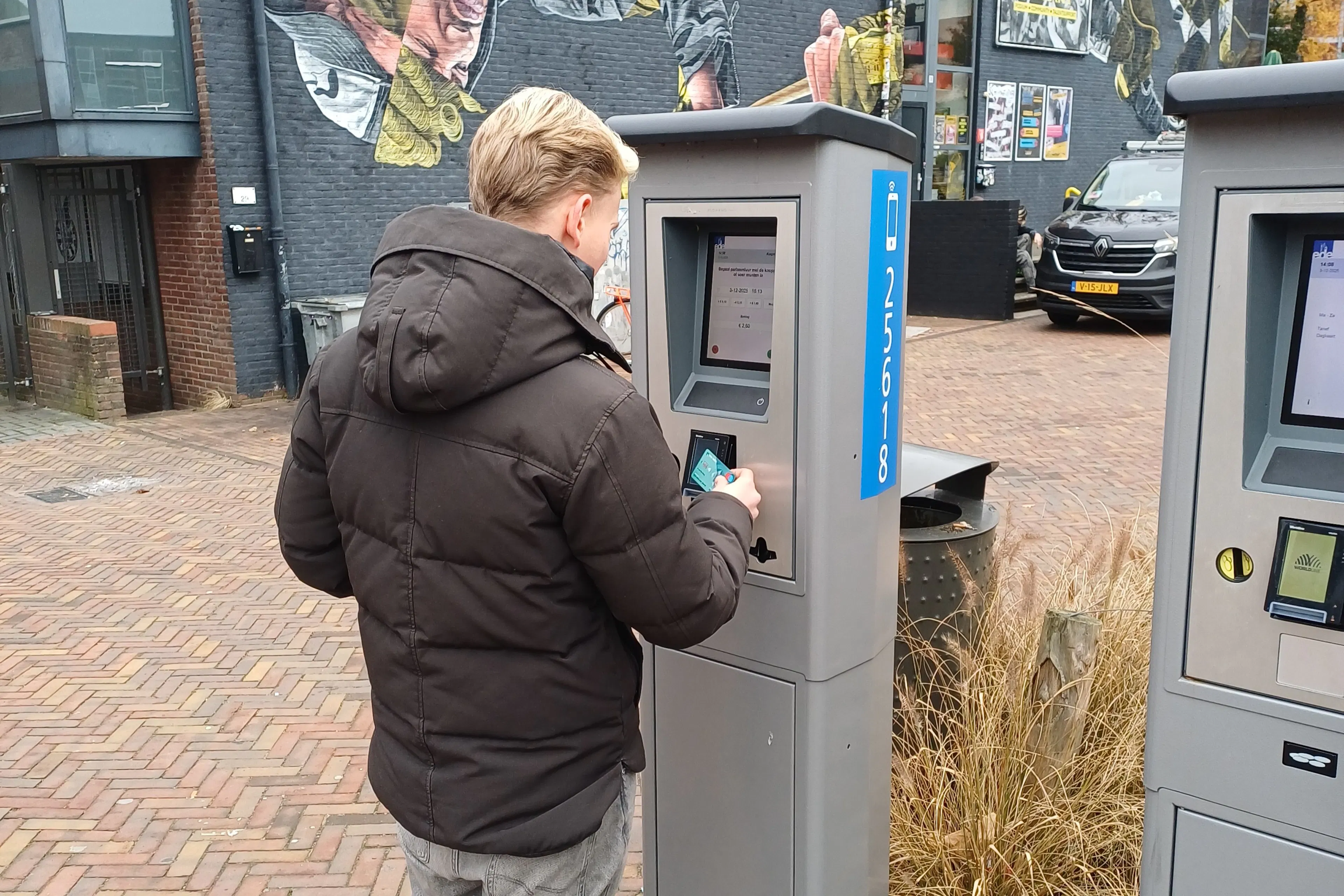 Ede parkeerautomaat