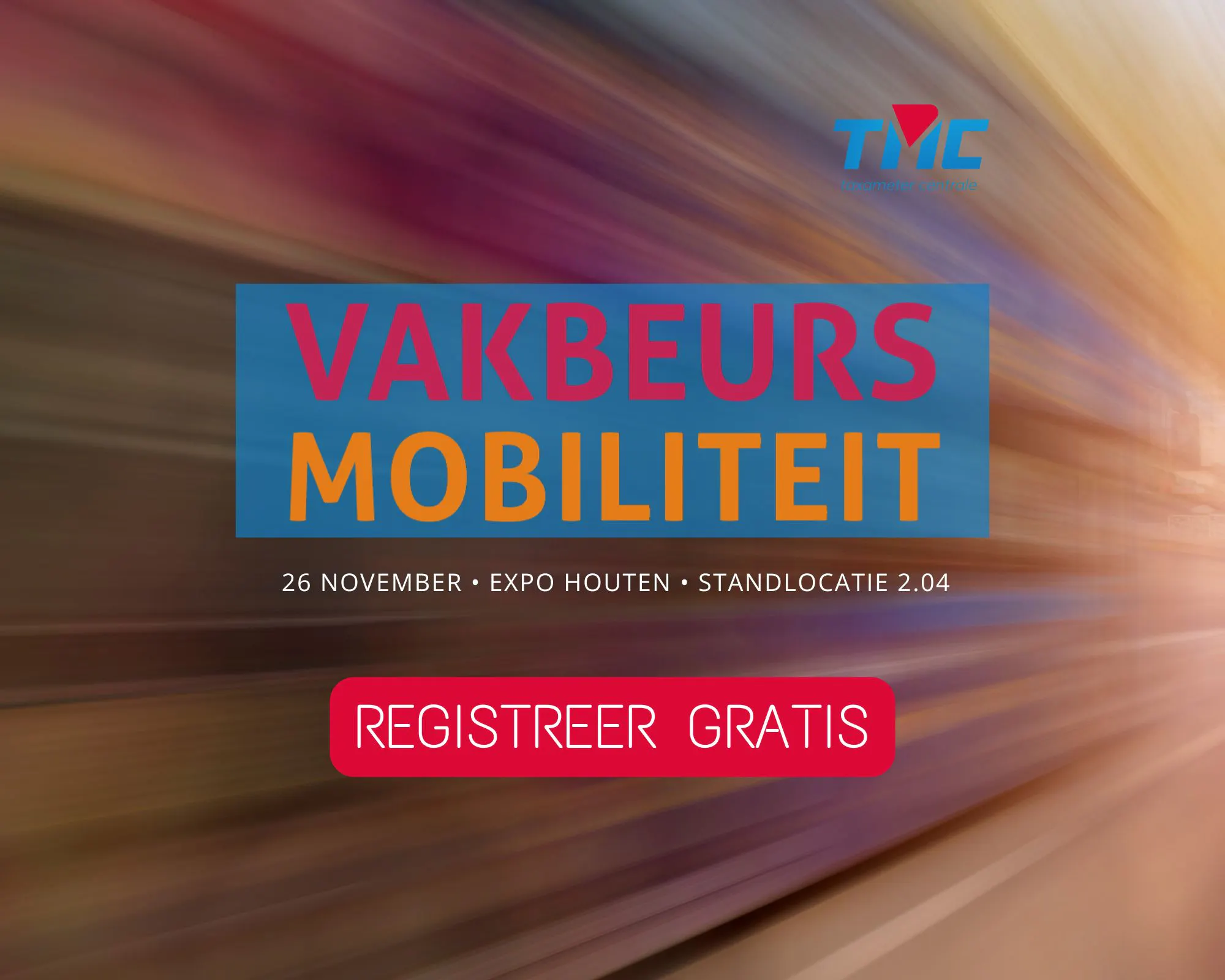 Registreer gratis Vakbeurs Mobiliteit