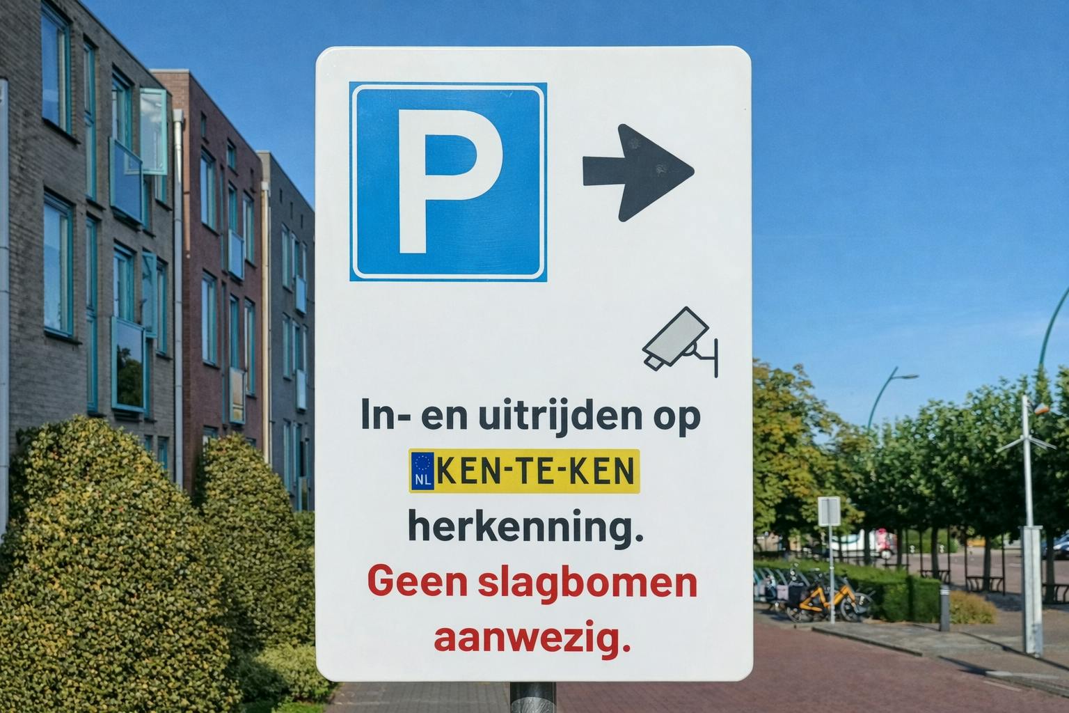 Bord camera parkeren
