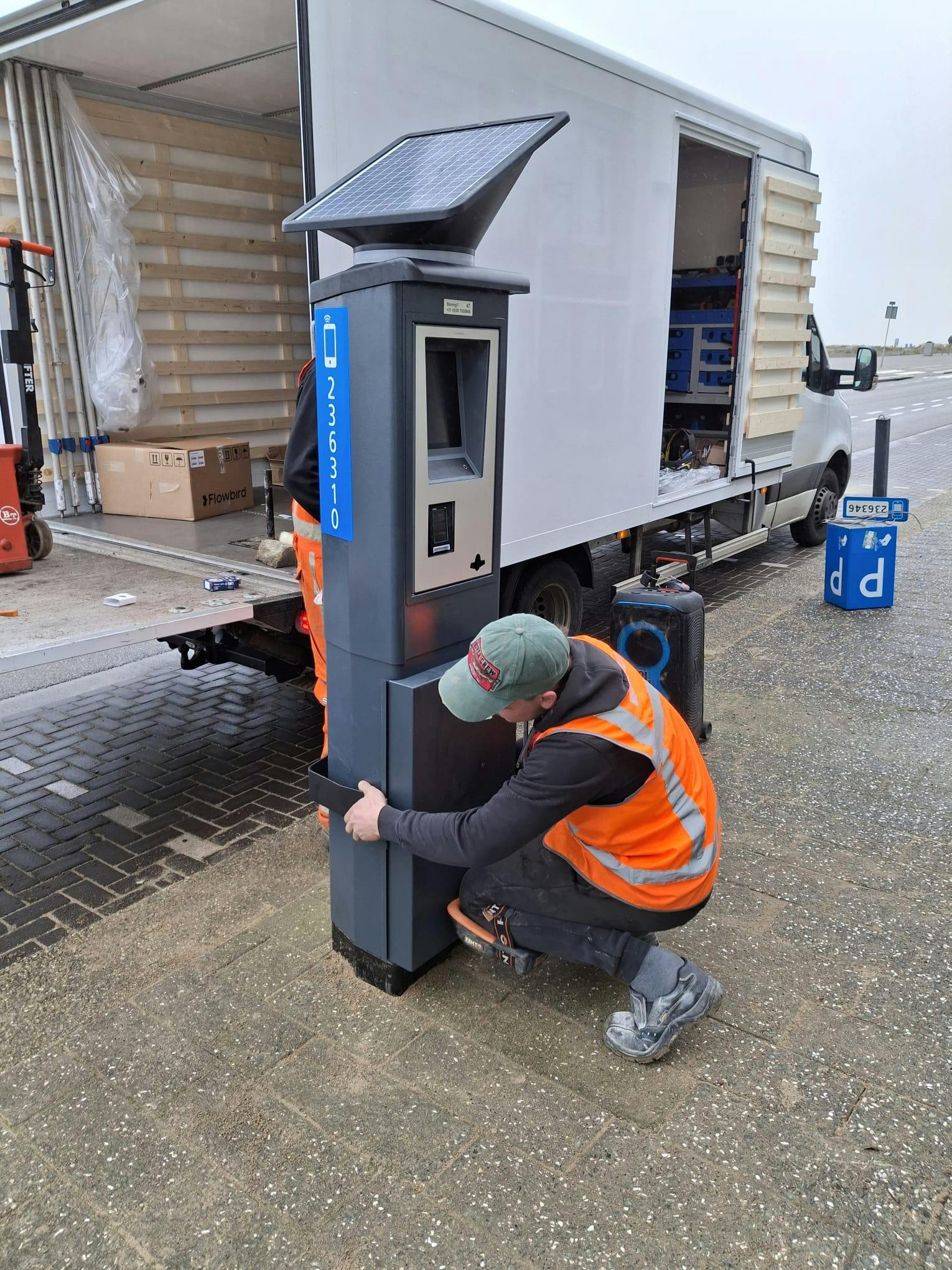 Katwijk plaatsen parkeerautomaten