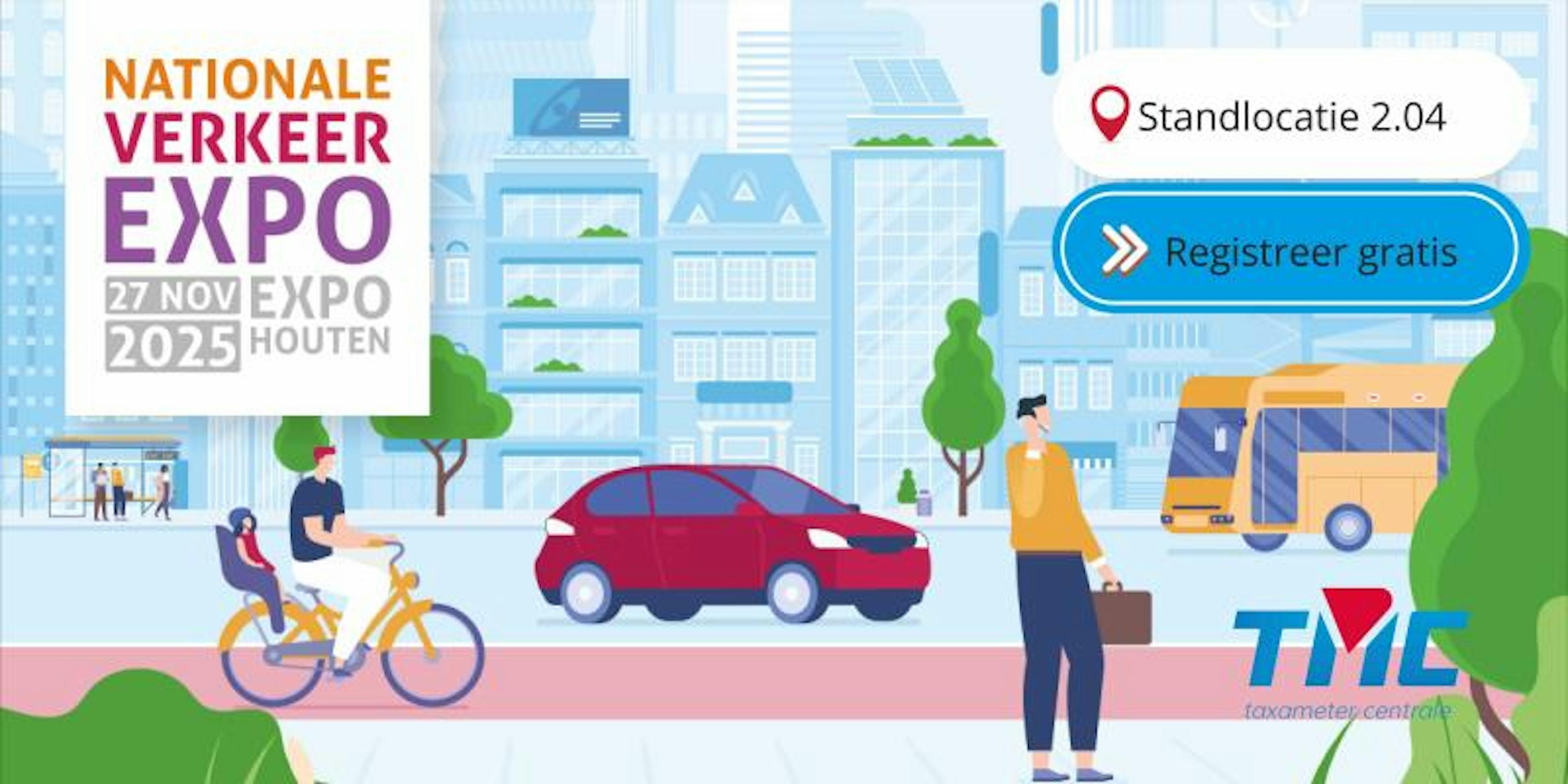 Gratis aanmelden voor de Nationale Verkeer Expo in Expo Houten