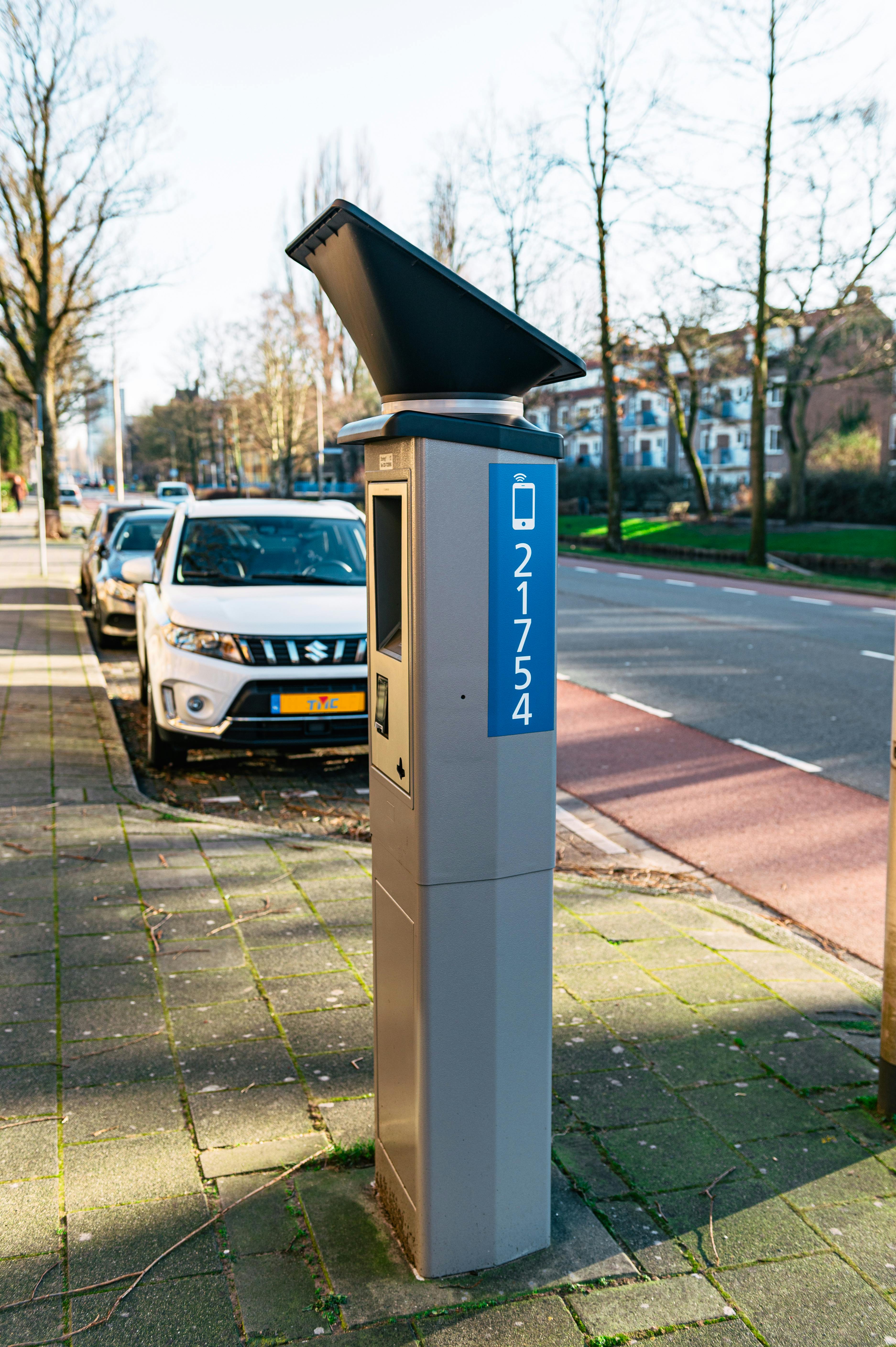 Zijkant S5 parkeerautomaat