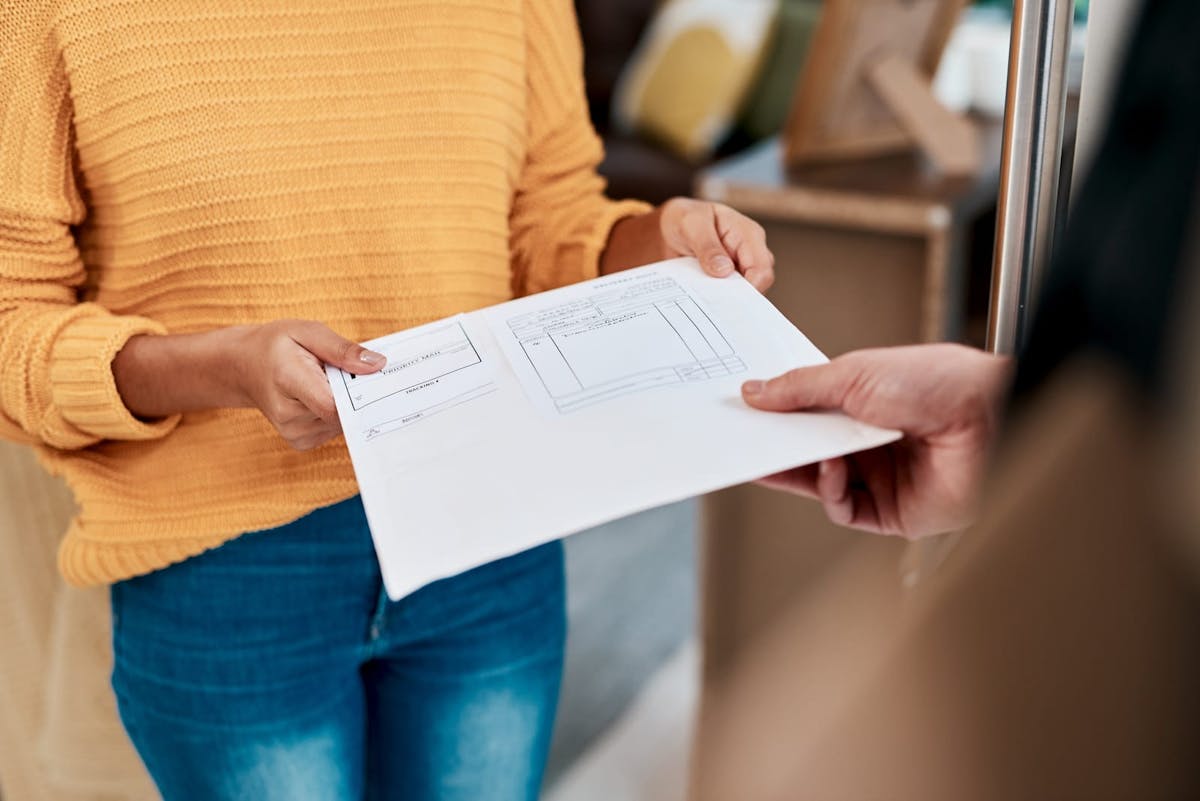 Maintain a record of invoices