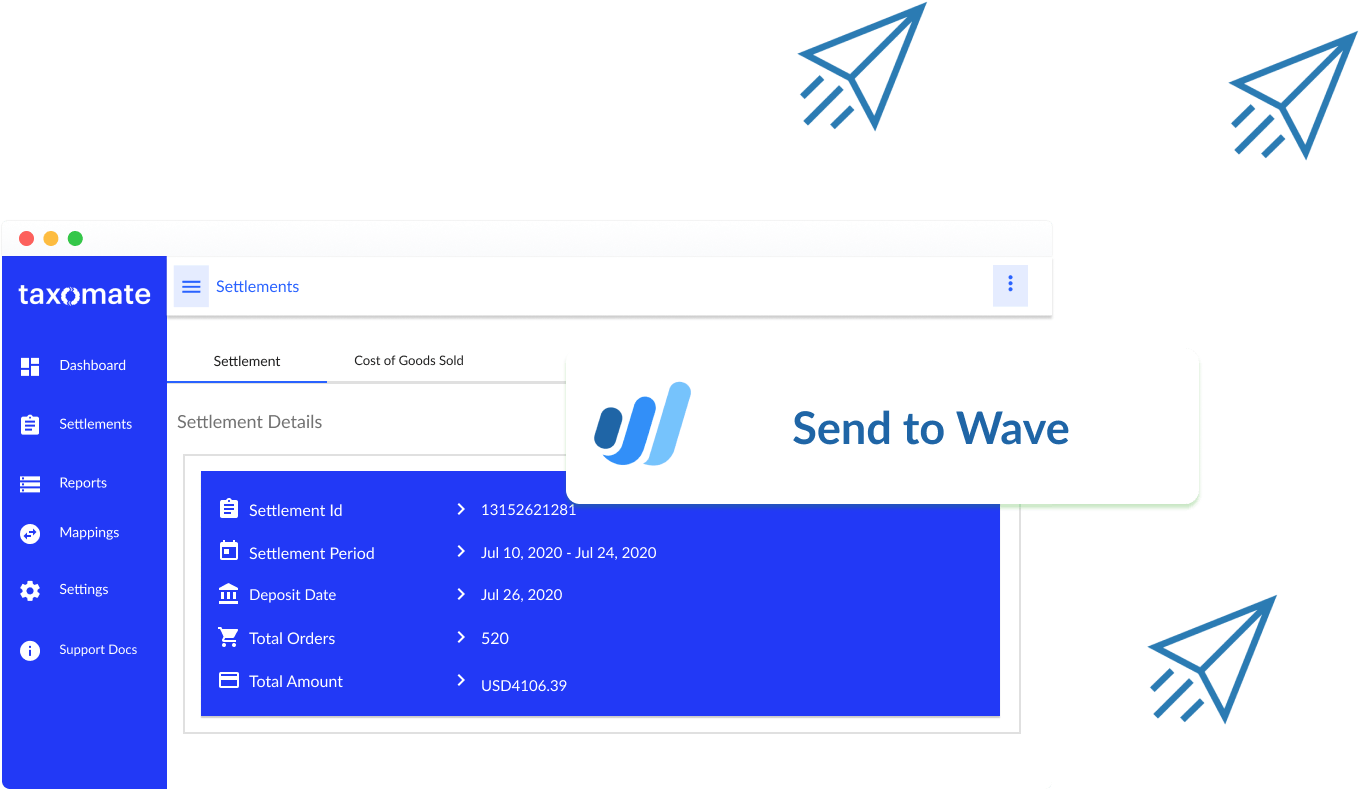 Connect Amazon.es to Wave Financial