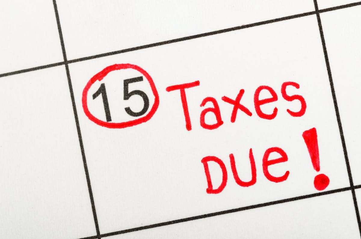 Tax returns due every April 15th