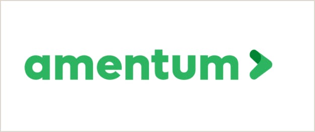 Amentum logo.