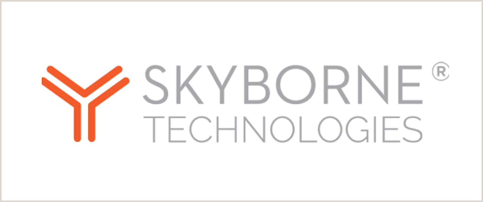 Skyborne Technologies logo.