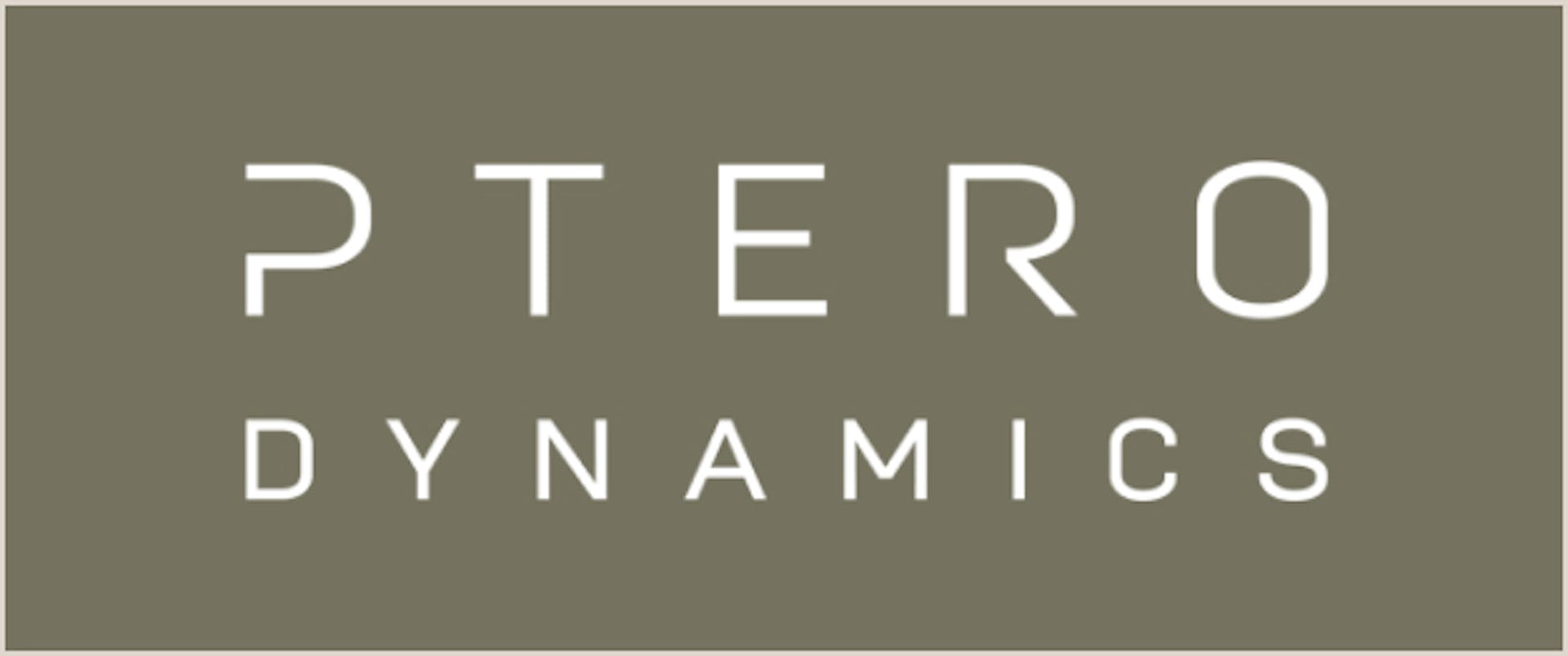 Ptero Dynamics logo.