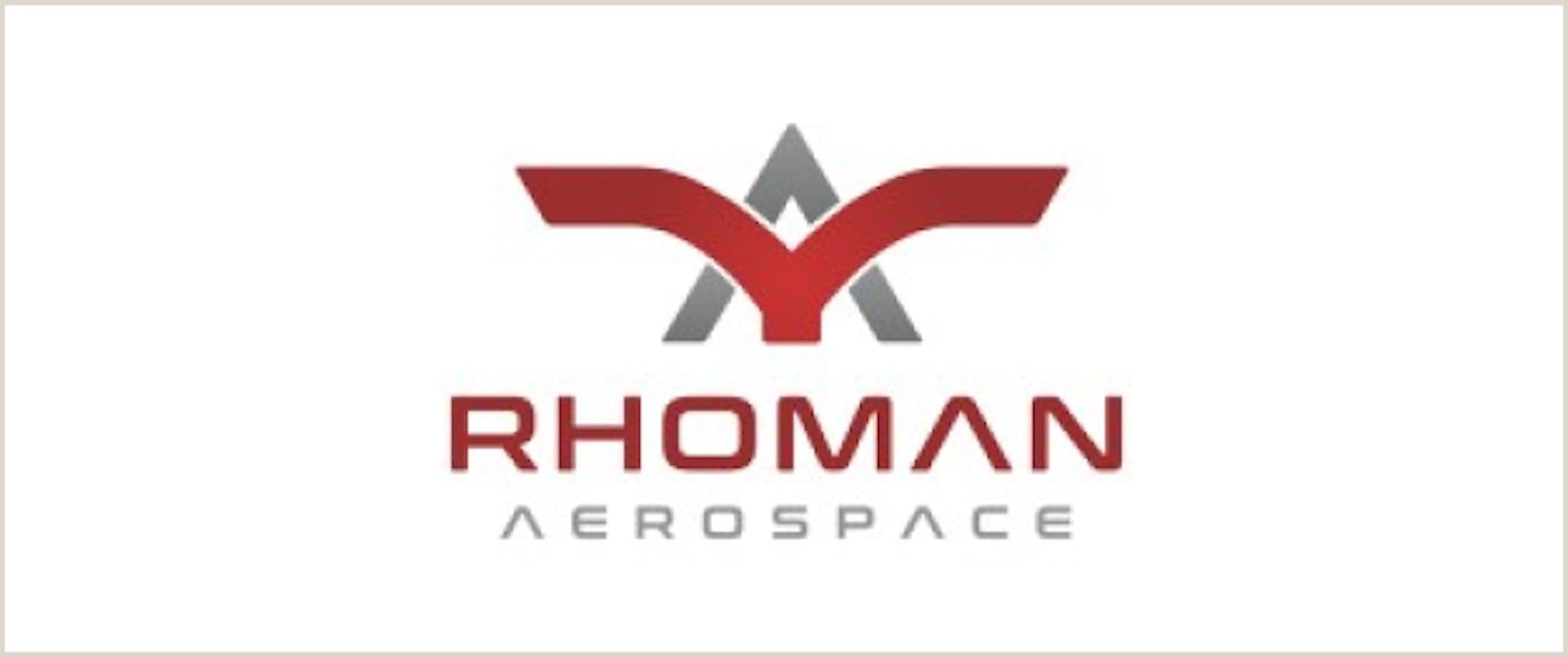 Rhoman Aerospace logo.