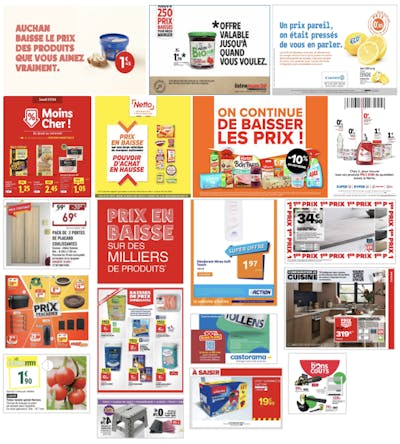 Tout le monde décline es mêmes mécaniques promotionnelles