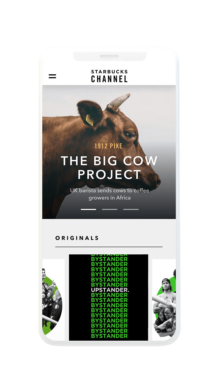 Starbucks Stories The Big Cow Project