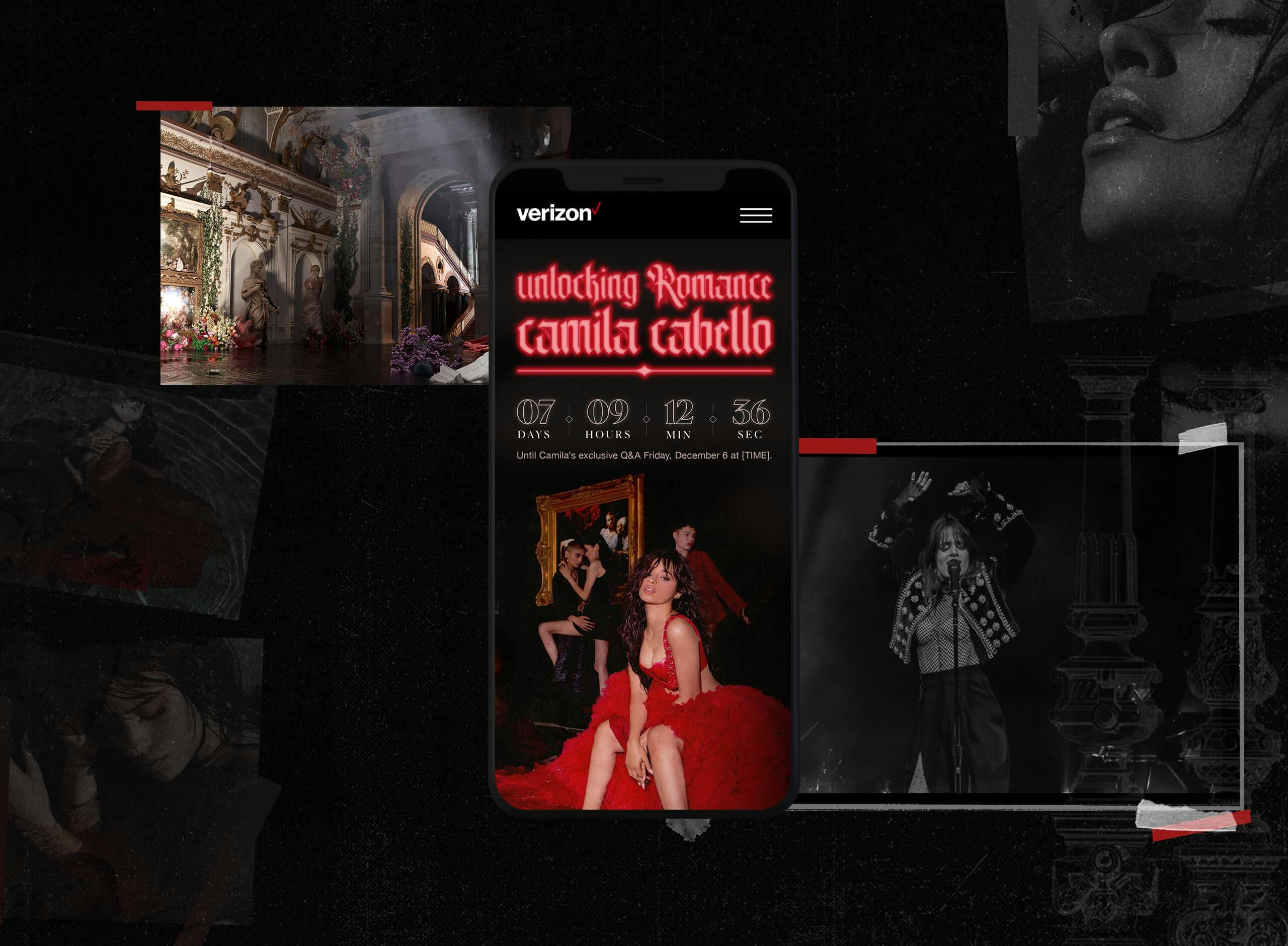 Verizon Camila Cabello Unlocking Romance